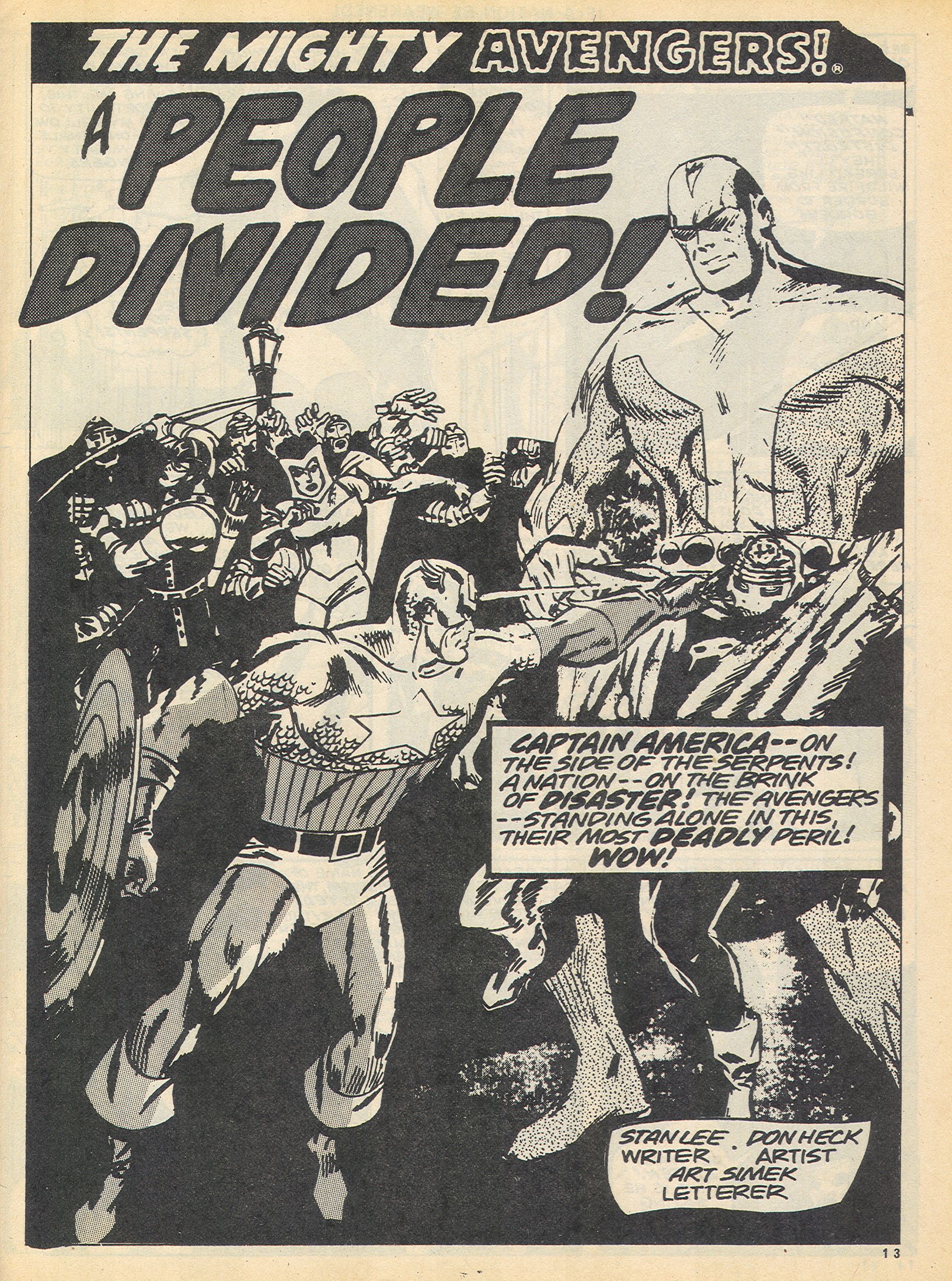 Read online The Avengers (1973) comic -  Issue #33 - 13