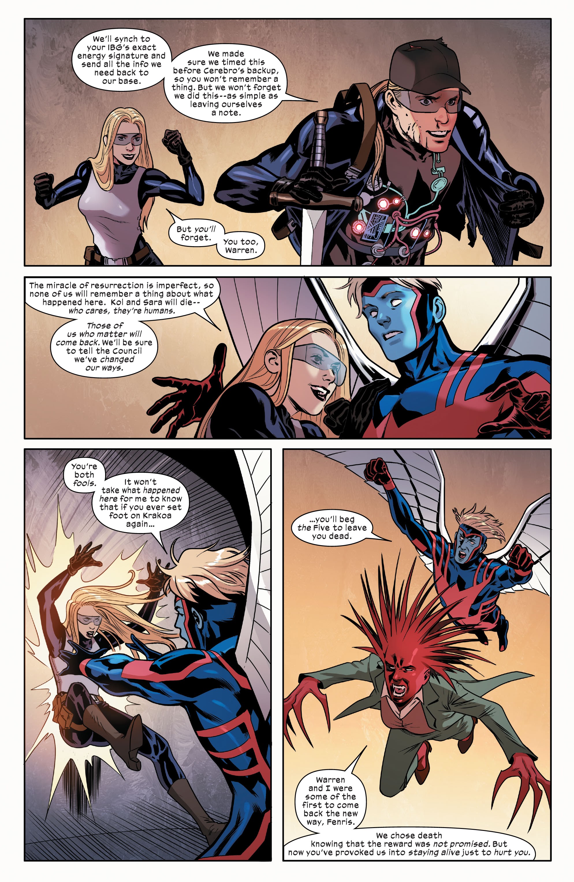 Read online X-Corp comic -  Issue #5 - 14
