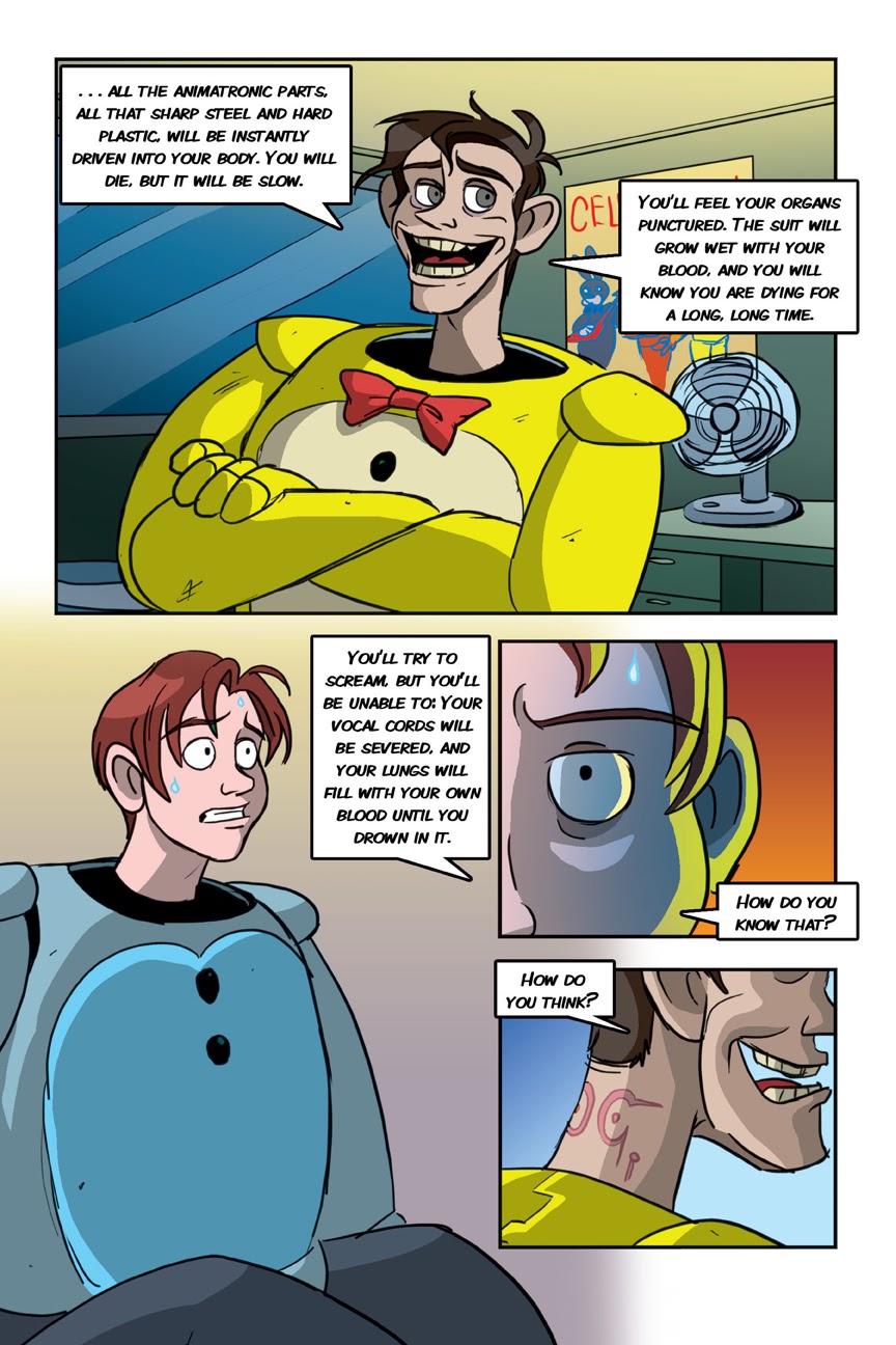 Read online Five Nights At Freddy's comic -  Issue # The Silver Eyes (Part 2) - 23