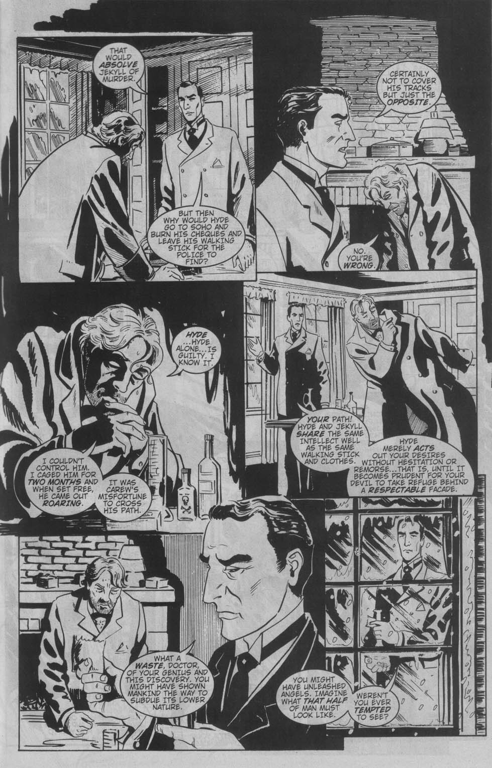 Read online Sherlock Holmes: Dr. Jekyll & Mr. Holmes comic -  Issue # Full - 27