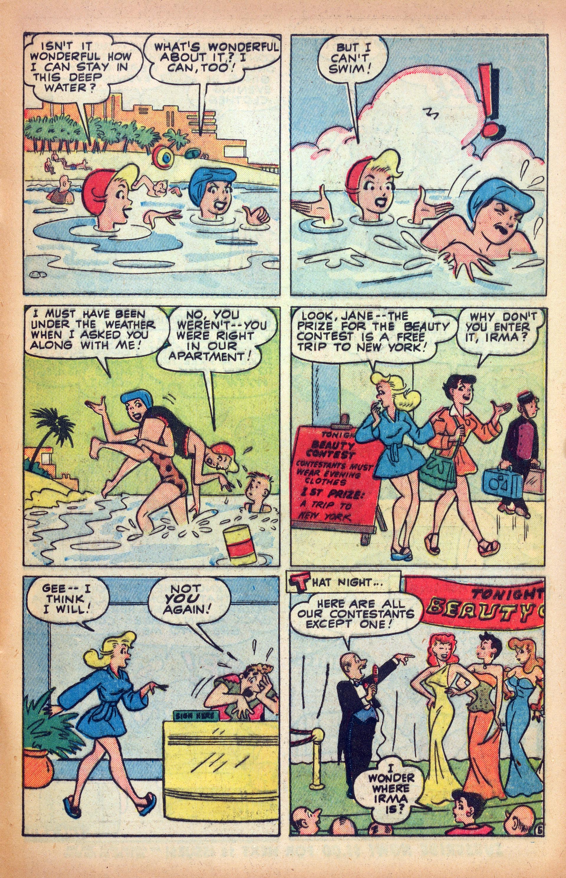 Read online My Friend Irma comic -  Issue #9 - 47