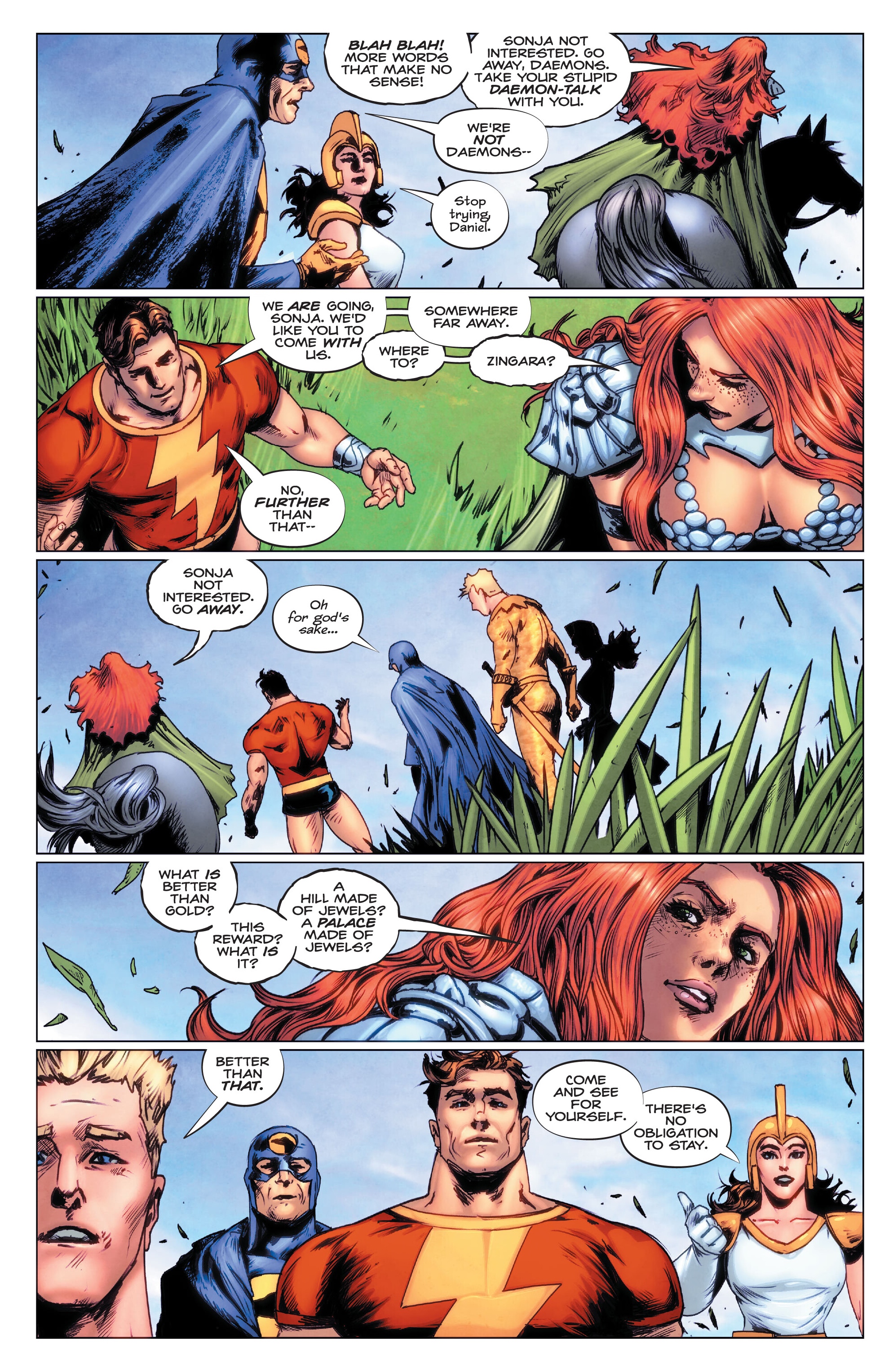 Read online Red Sonja: The Superpowers comic -  Issue # TPB (Part 1) - 72
