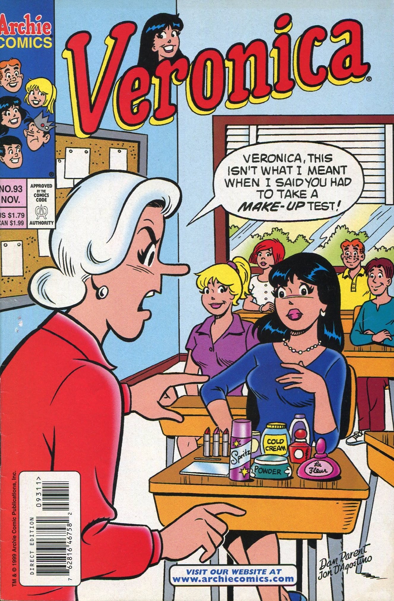 Read online Veronica comic -  Issue #93 - 1