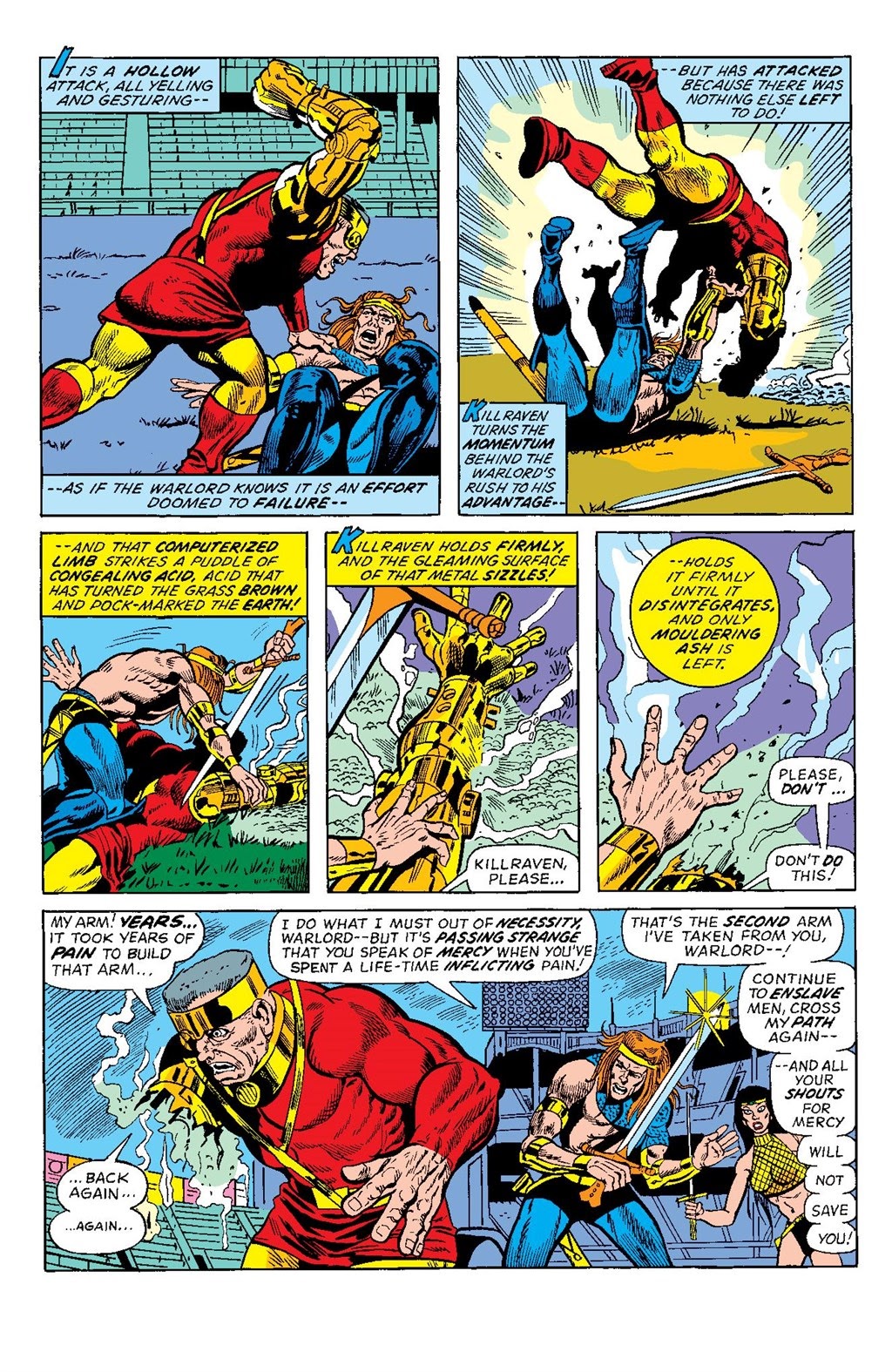 Read online Killraven Epic Collection: Warrior of the Worlds comic -  Issue # TPB (Part 1) - 84