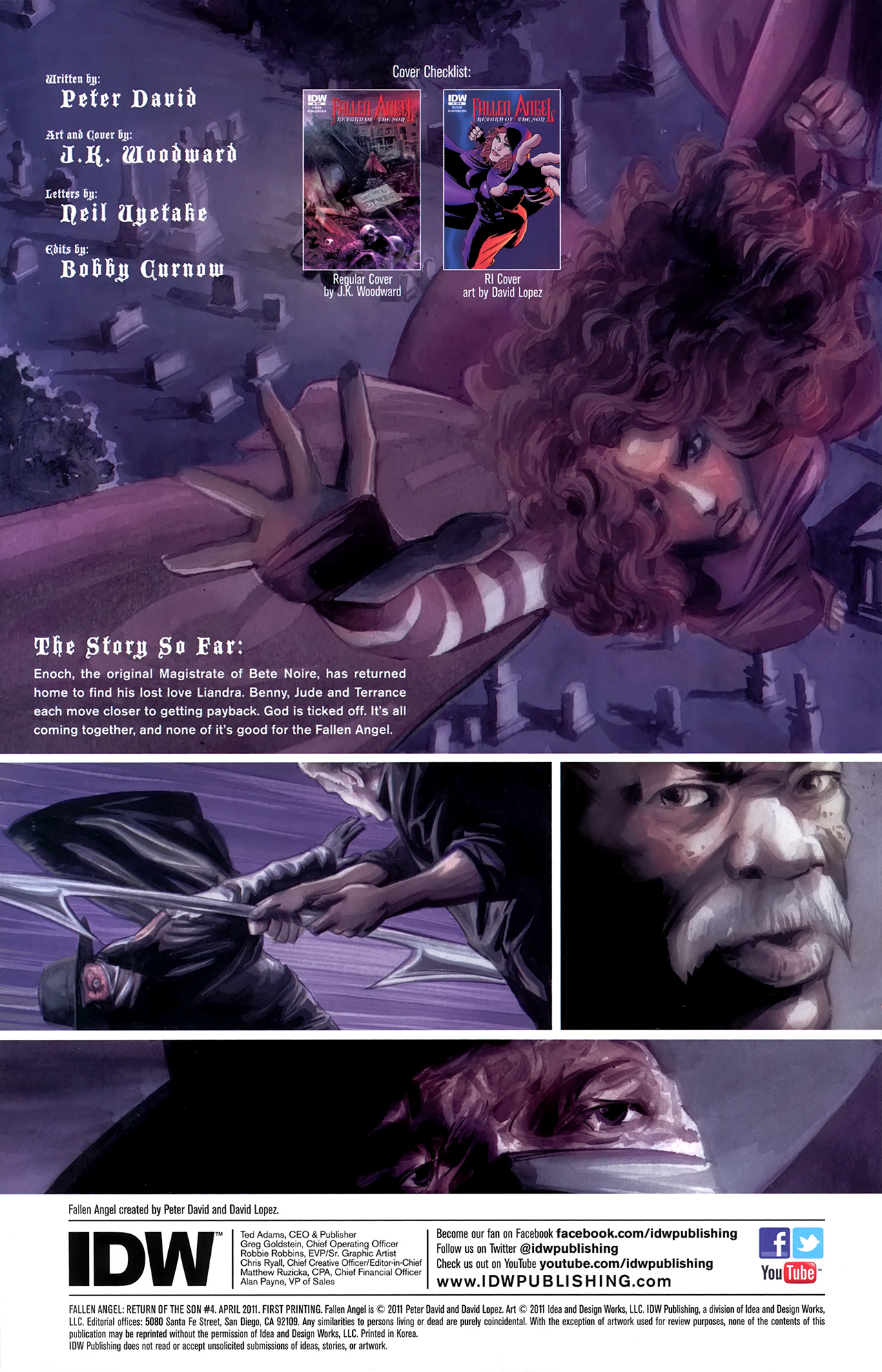 Read online Fallen Angel: Return of the Son comic -  Issue #4 - 3