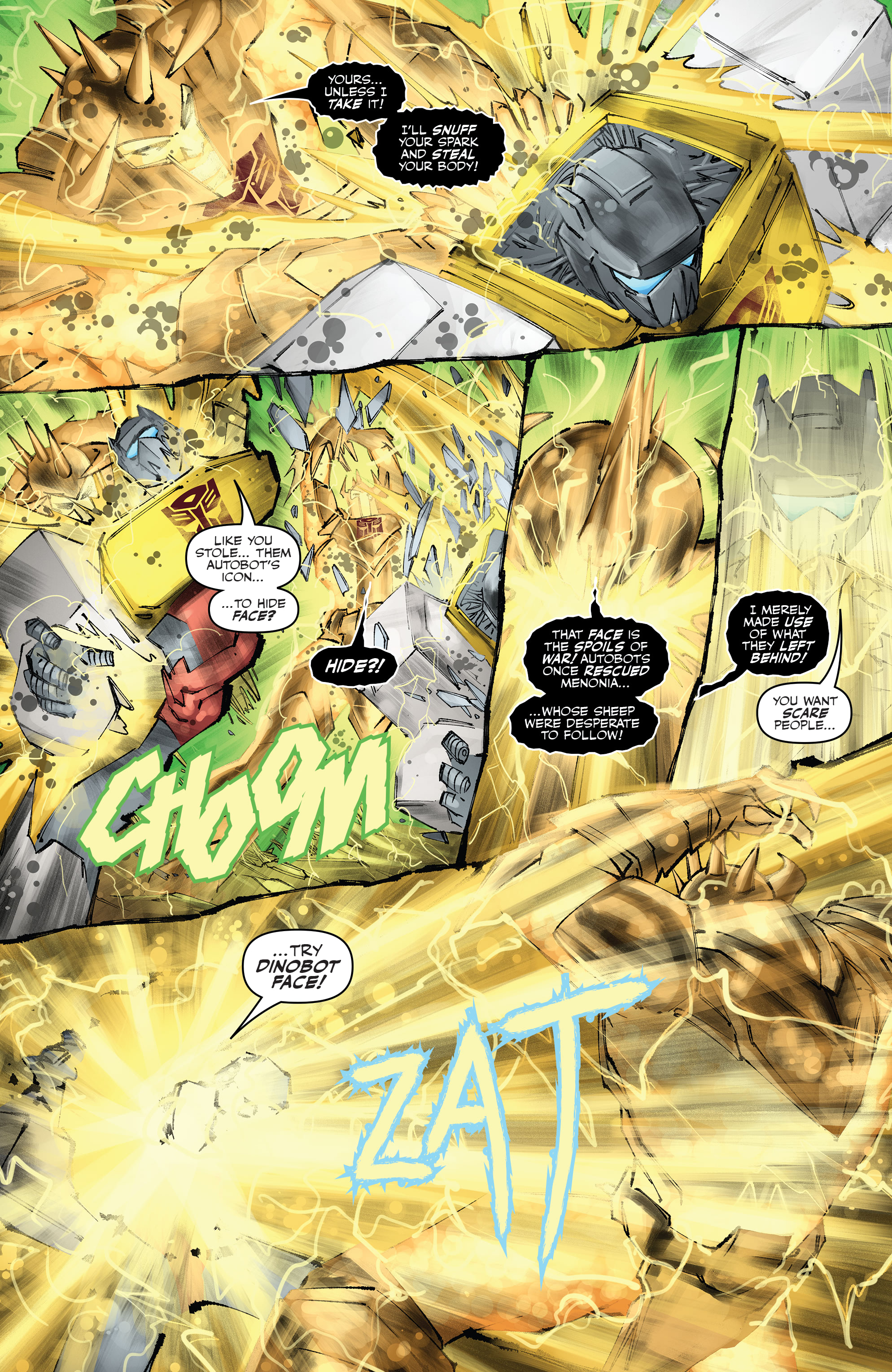 Read online Transformers: King Grimlock comic -  Issue #5 - 13