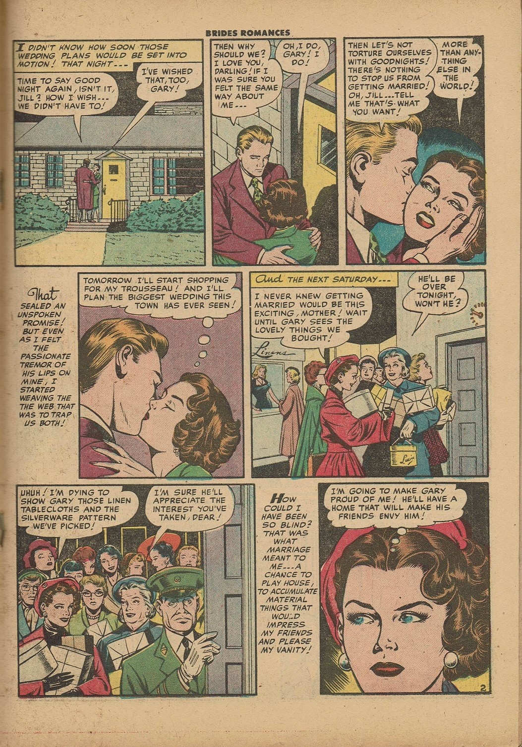 Read online Brides Romances comic -  Issue #10 - 19