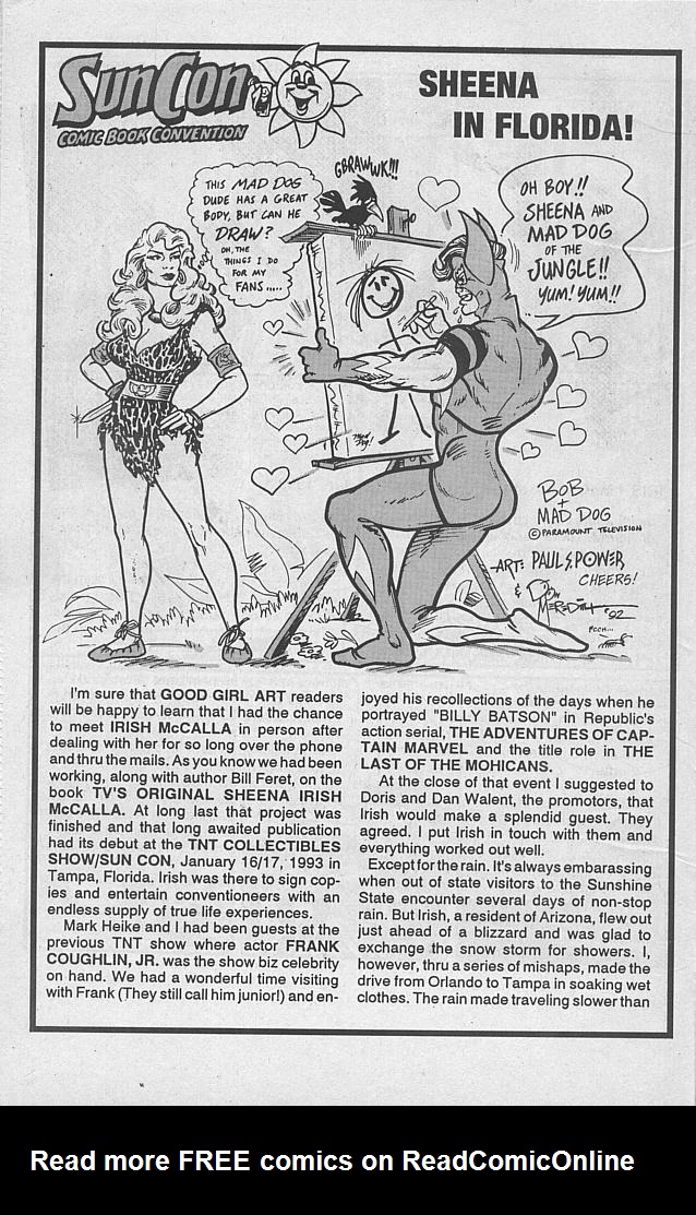 Read online Good Girl Art Quarterly comic -  Issue #11 - 20