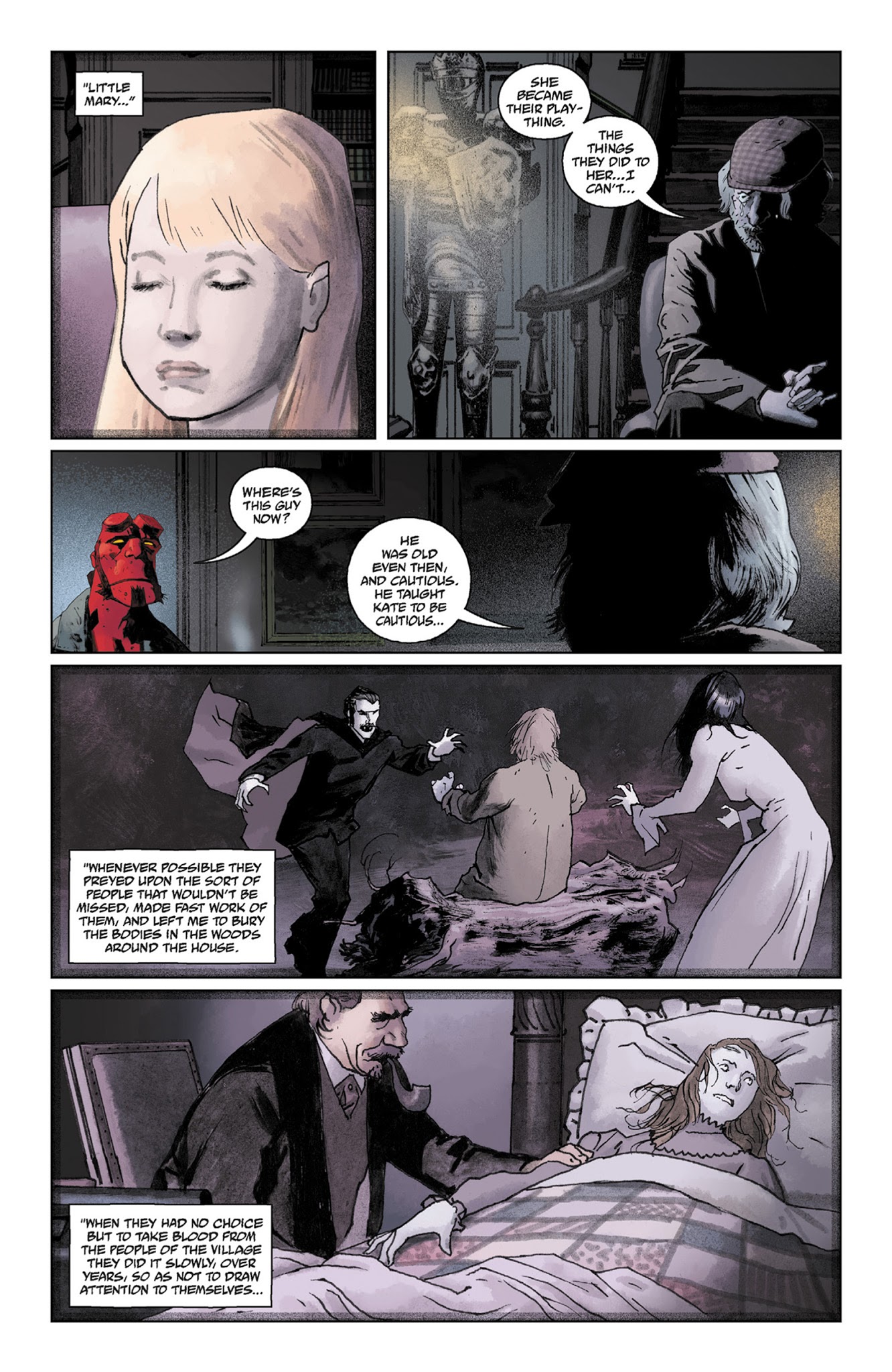 Read online Hellboy: The Bride Of Hell  and Others comic -  Issue # TPB - 83