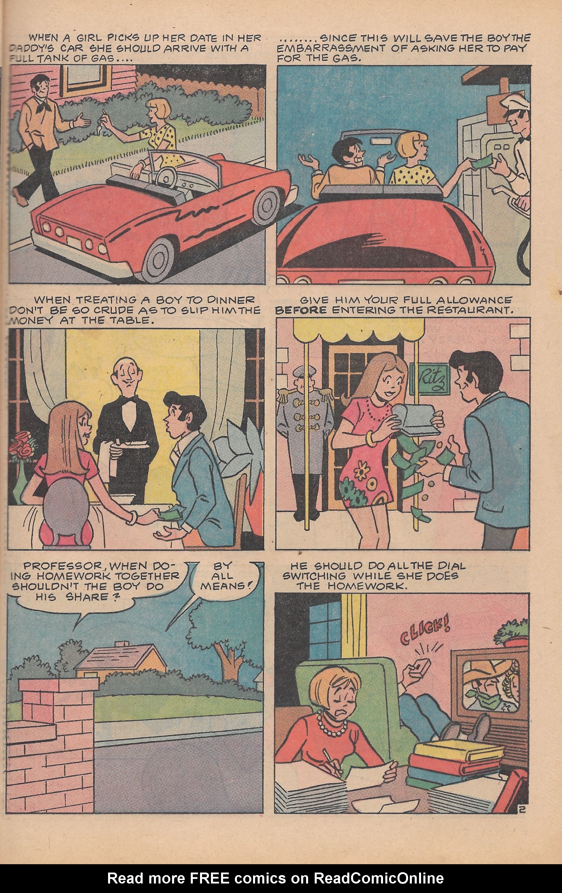 Read online Jughead's Jokes comic -  Issue #18 - 33