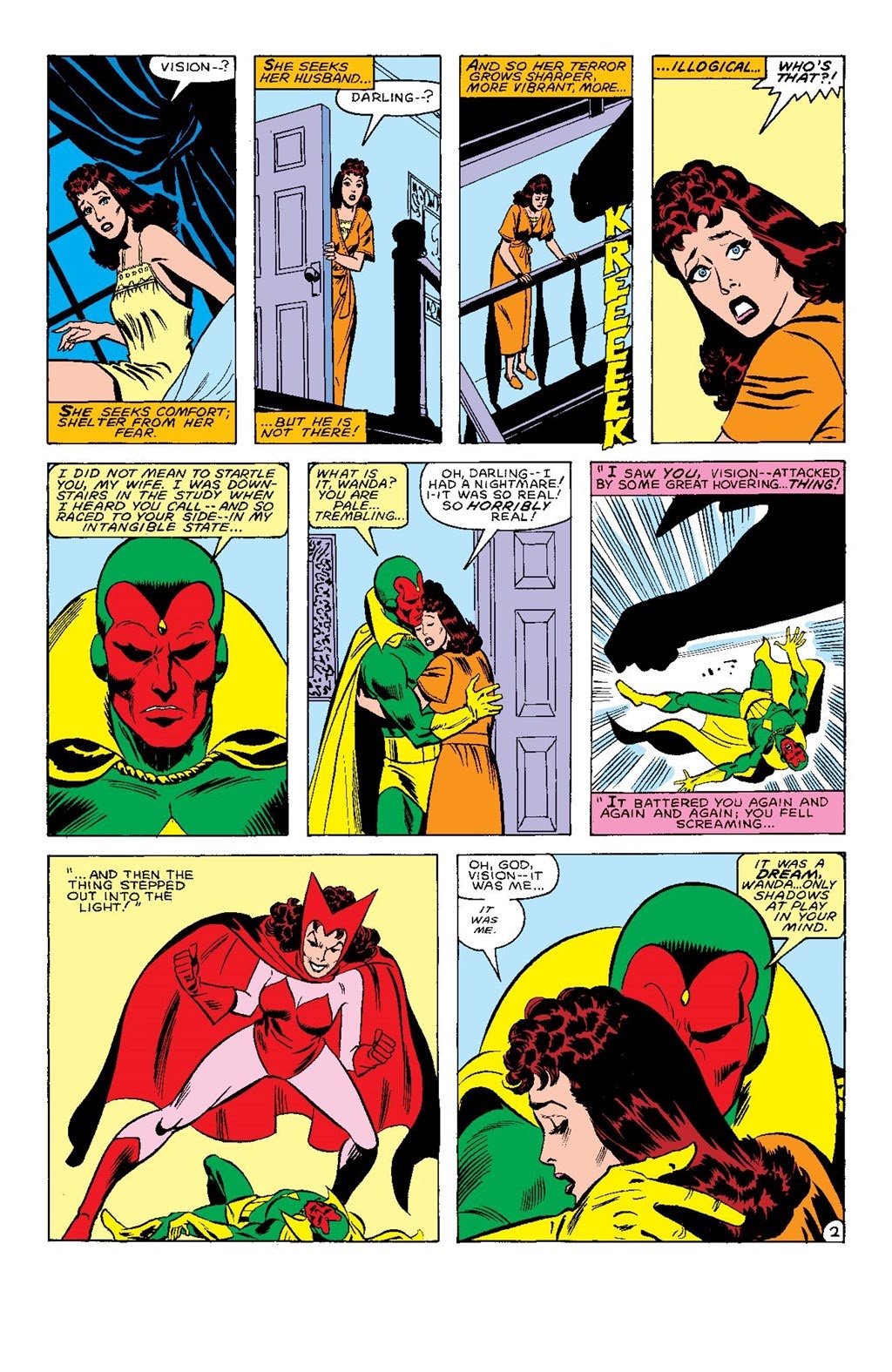 Read online Marvel-Verse (2020) comic -  Issue # Wanda and Vision - 88