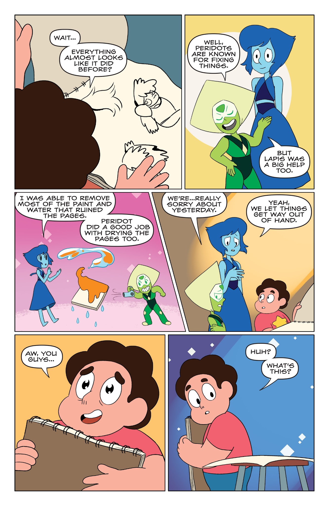 Read online Steven Universe Ongoing comic -  Issue #9 - 23