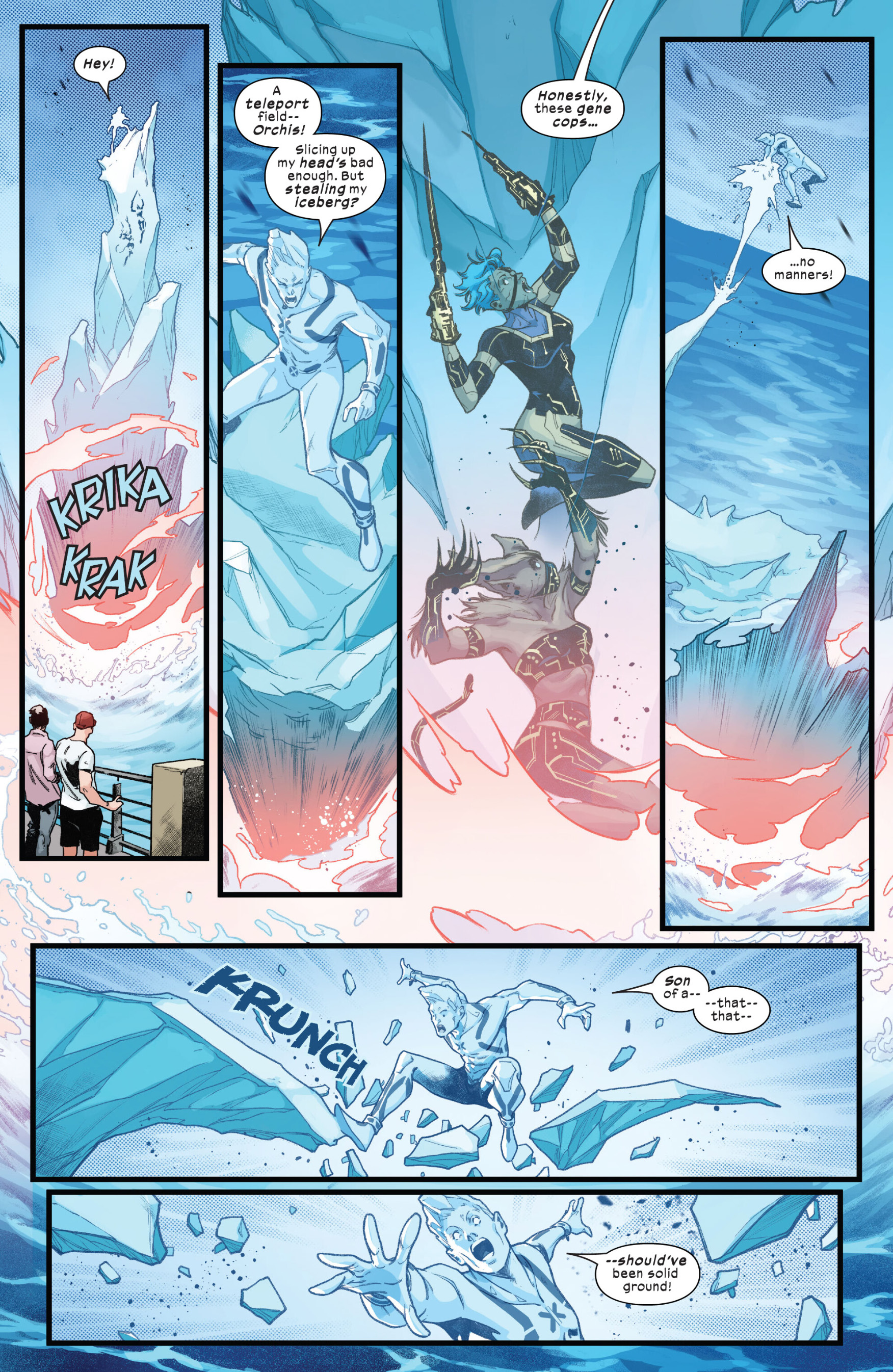 Read online Astonishing Iceman comic -  Issue #4 - 15