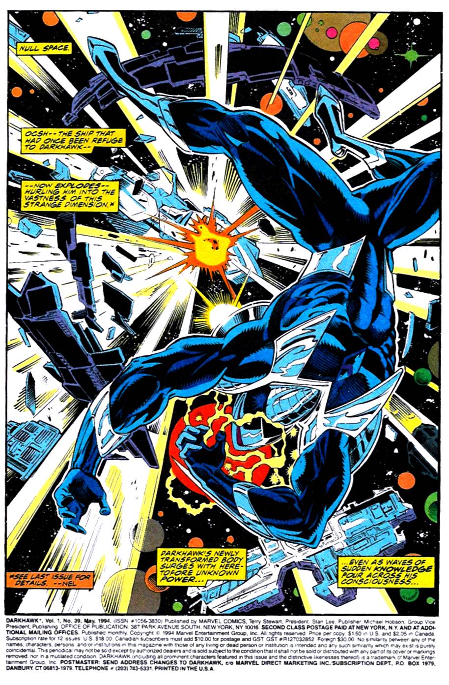 Read online Darkhawk (1991) comic -  Issue #39 - 2