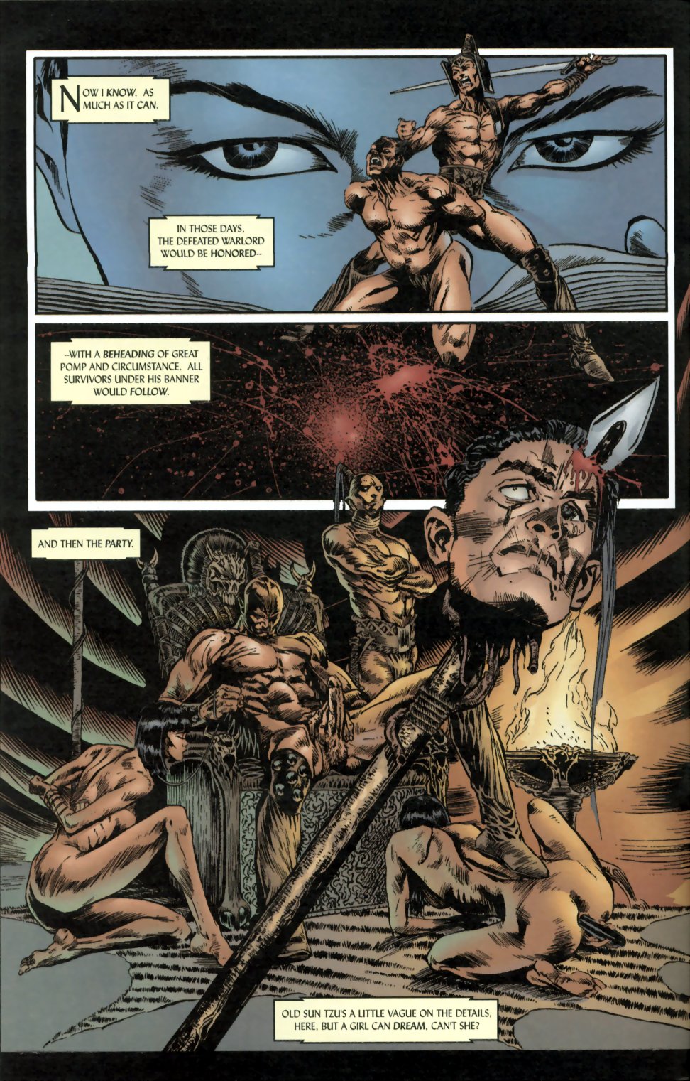 Read online Faust: Singha's Talons comic -  Issue #0.5 - 8