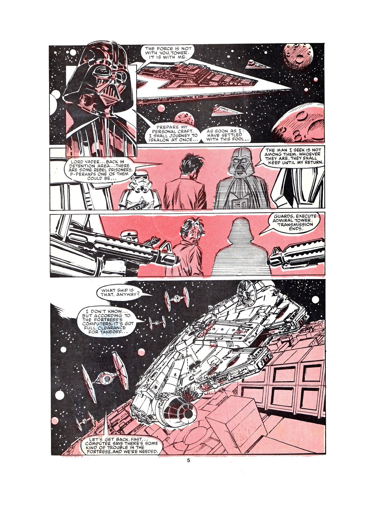 Read online Return of the Jedi comic -  Issue #18 - 5