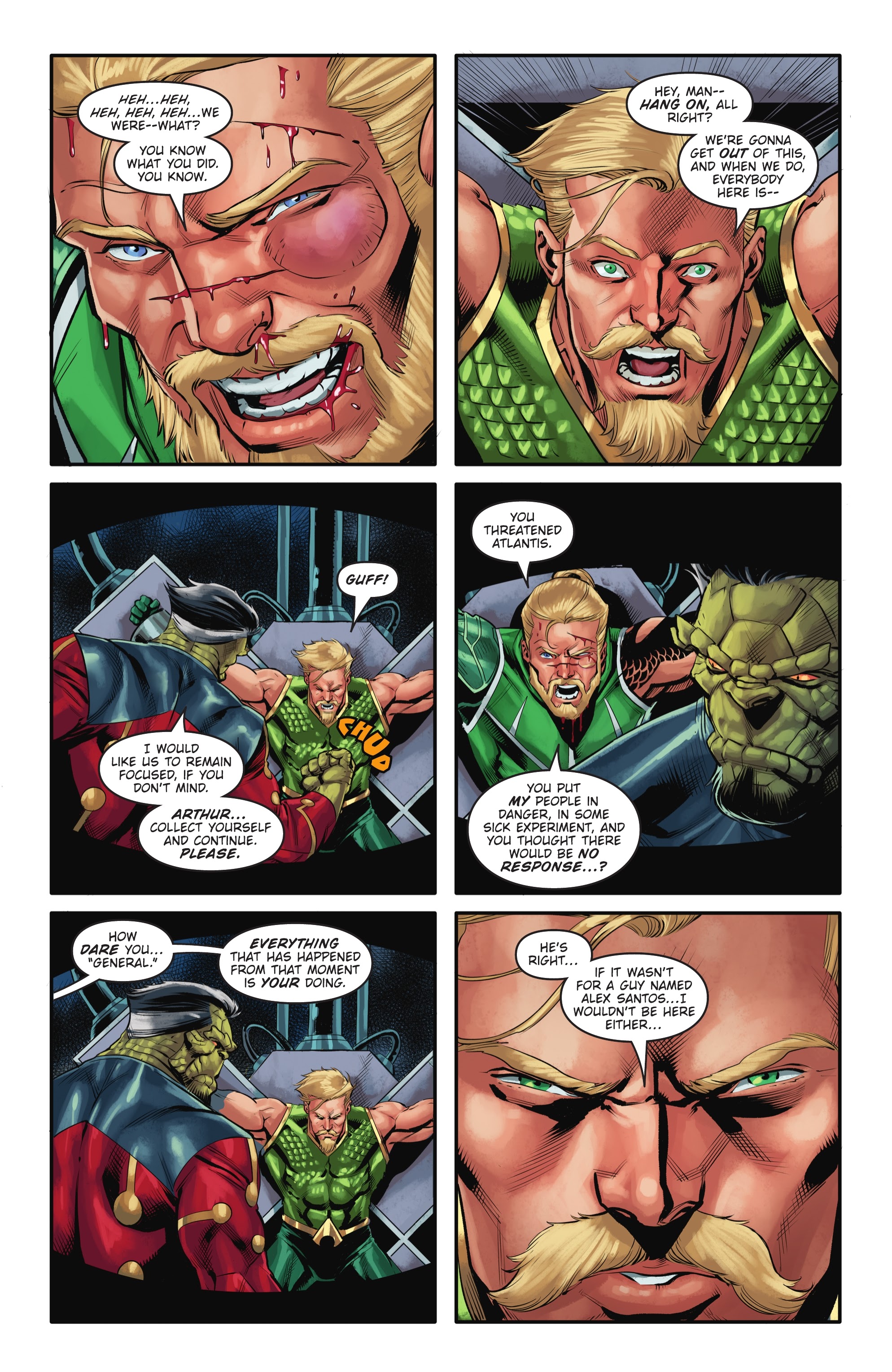 Read online Aquaman/Green Arrow - Deep Target comic -  Issue #3 - 8