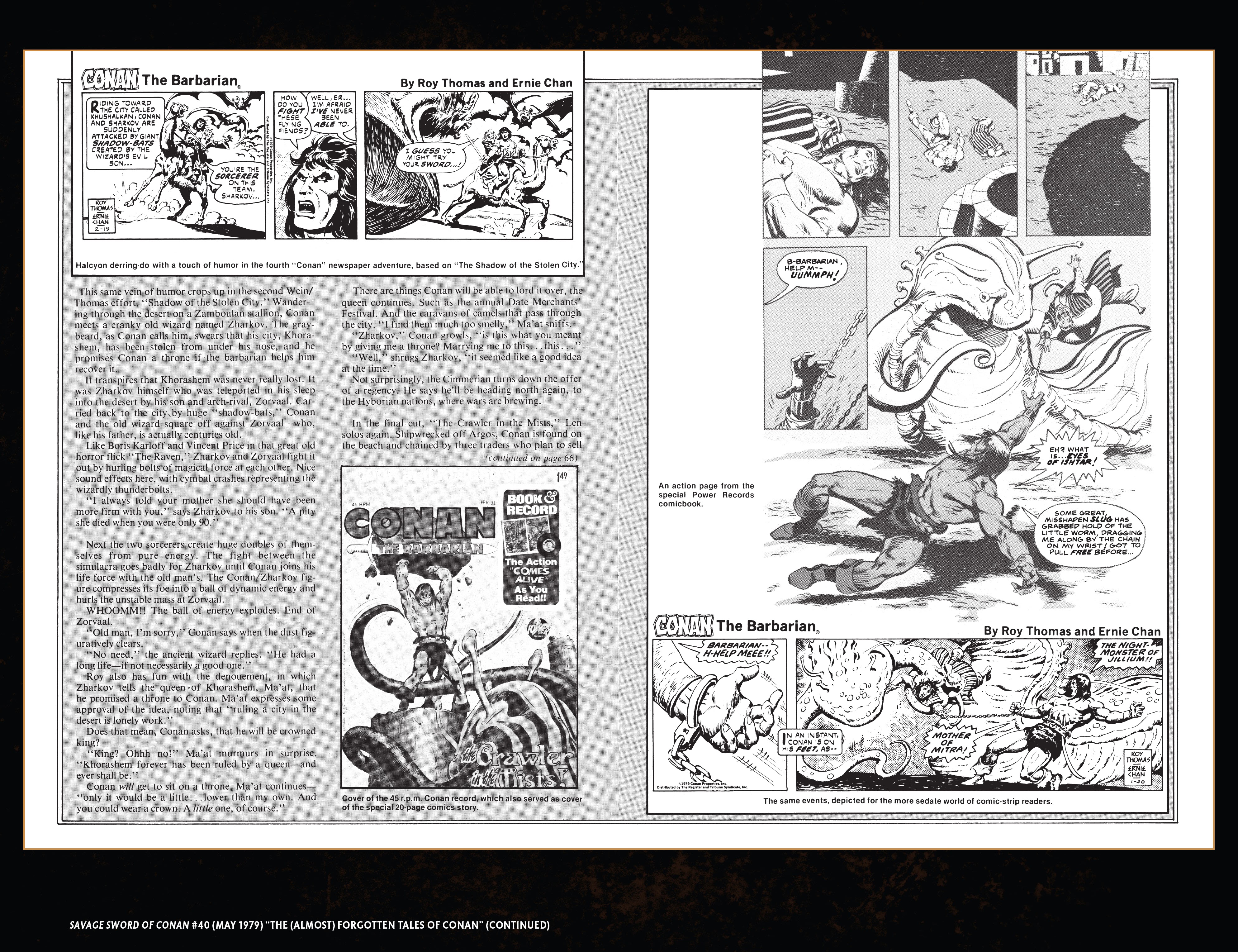 Read online Conan the Barbarian Epic Collection: The Original Marvel Years - Of Once and Future Kings comic -  Issue # TPB (Part 4) - 36