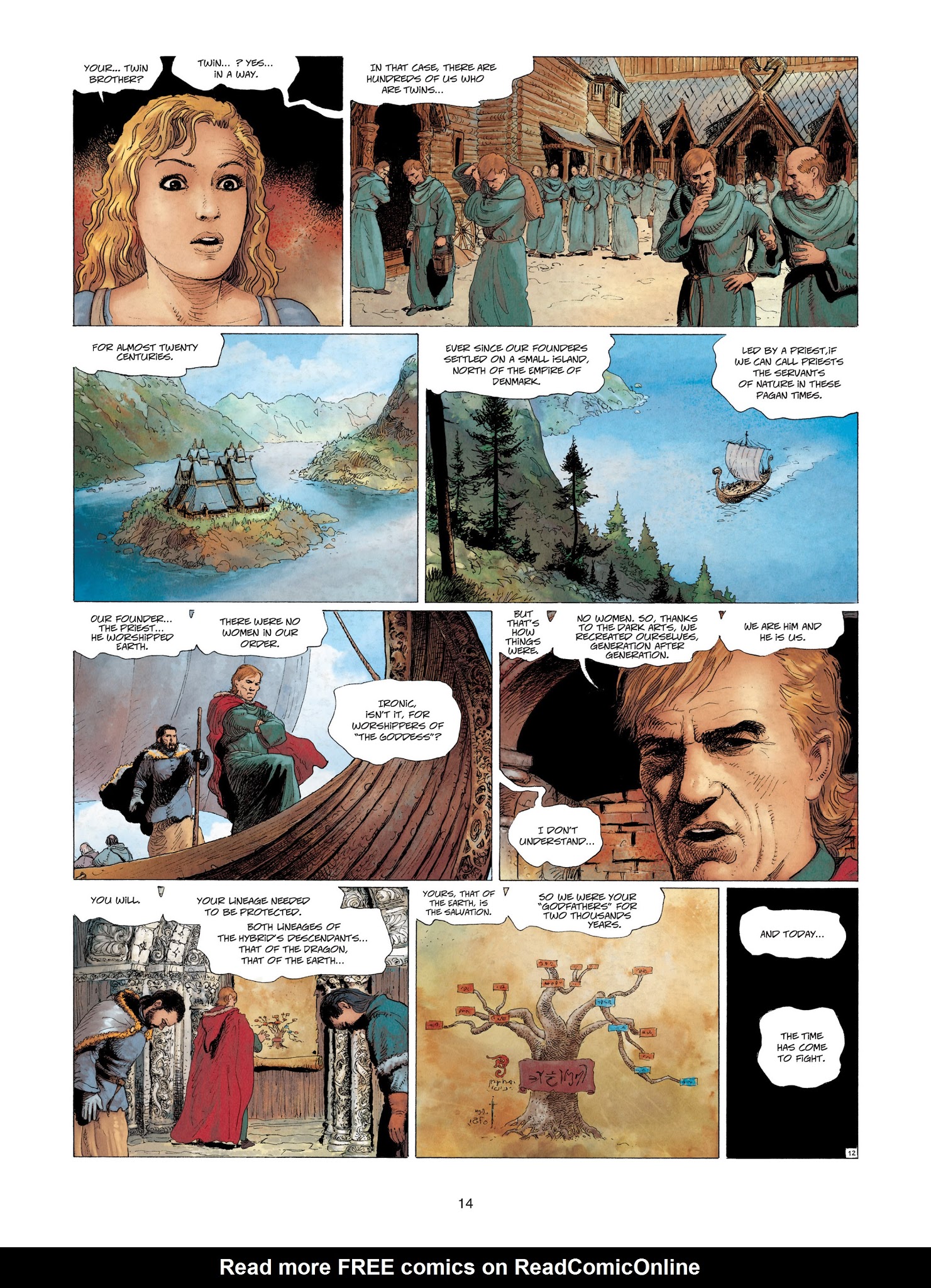 Read online Marie of the Dragons comic -  Issue #5 - 14