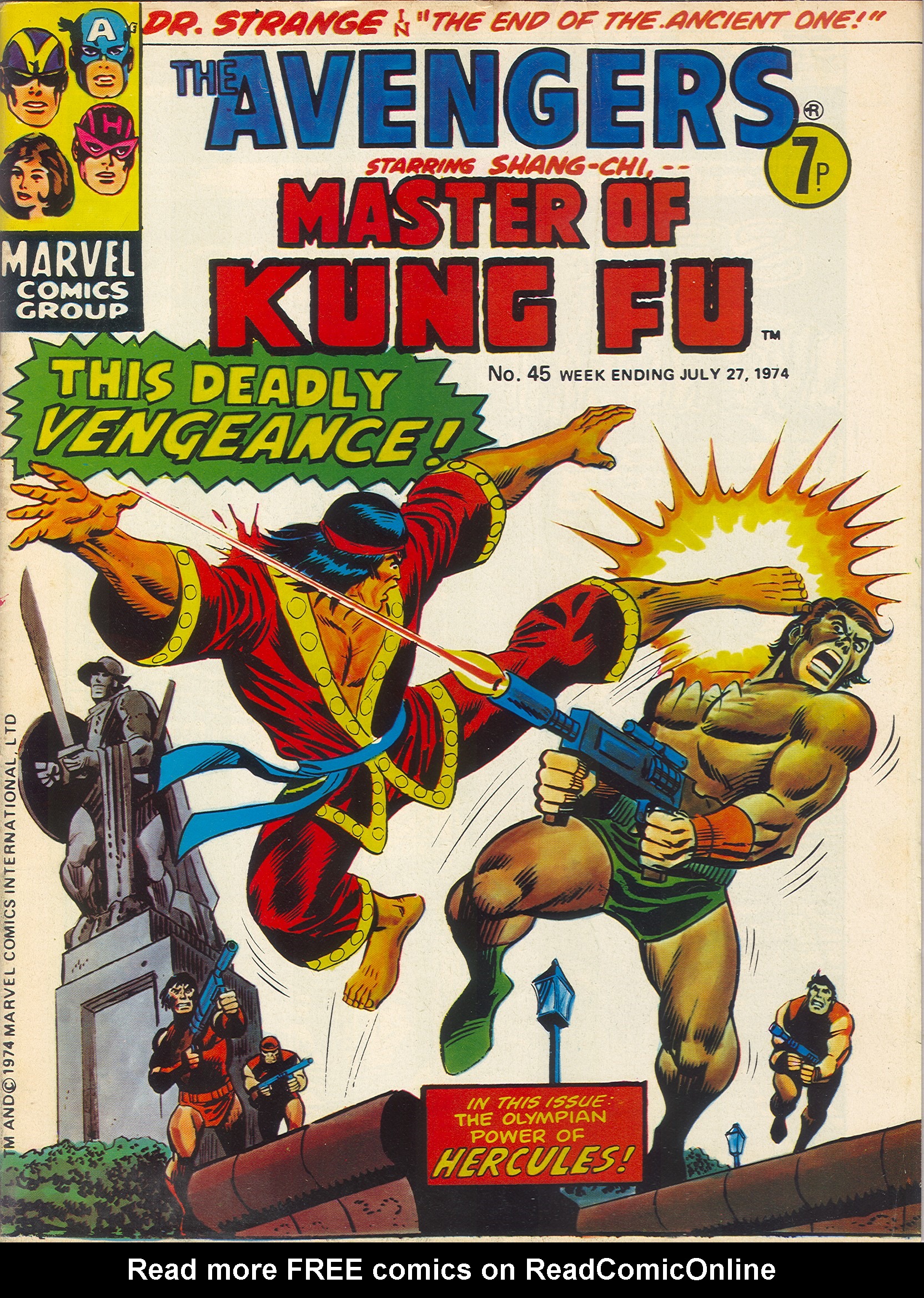 Read online The Avengers (1973) comic -  Issue #45 - 1