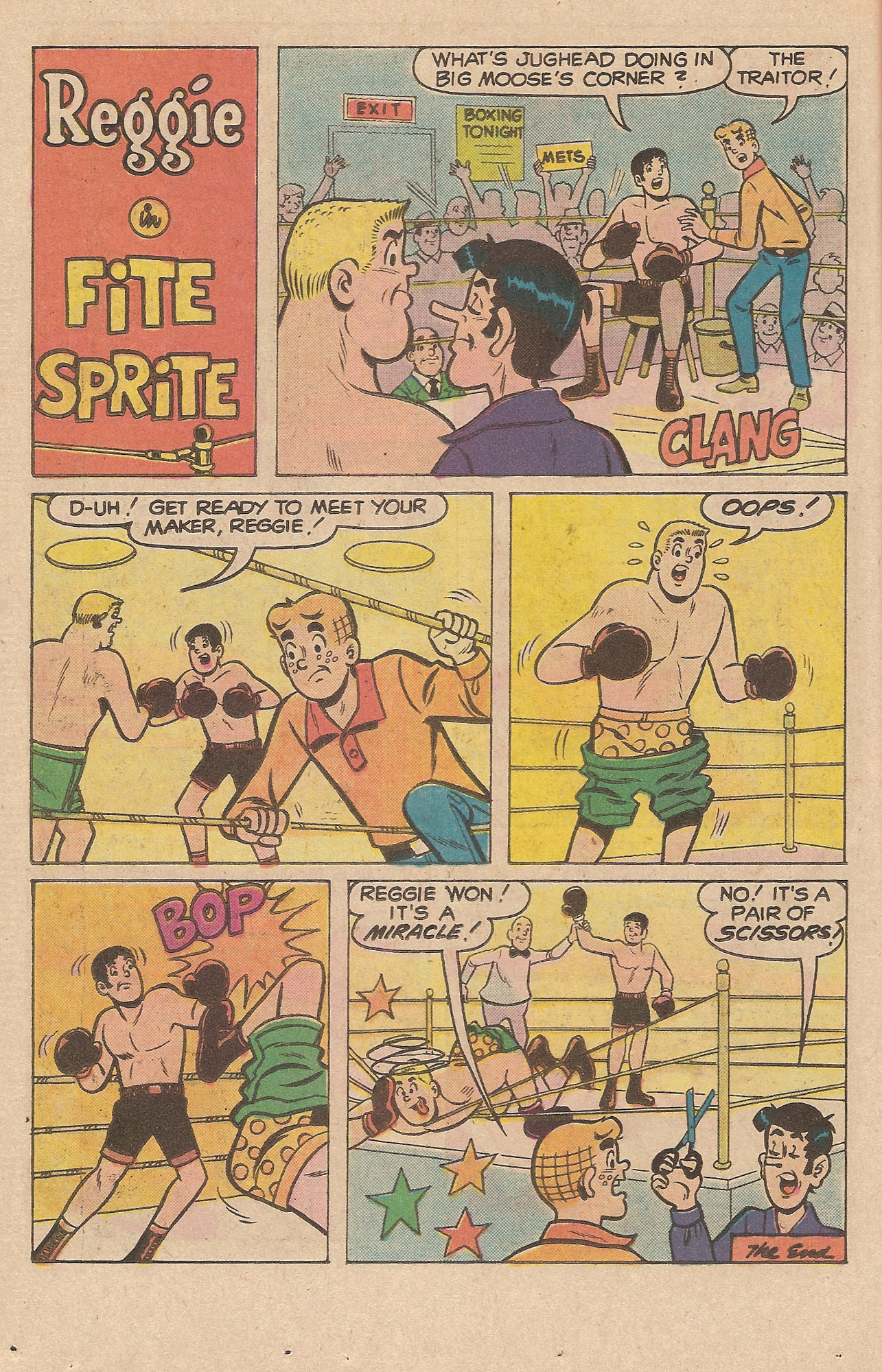 Read online Reggie's Wise Guy Jokes comic -  Issue #39 - 30