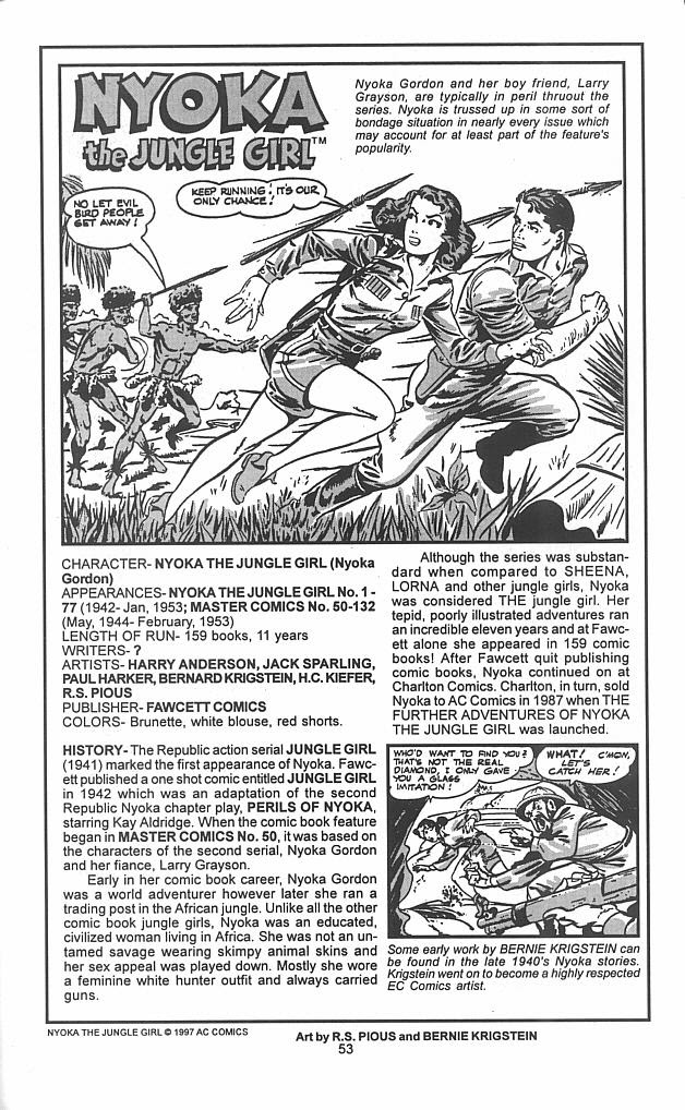 Read online Official Golden-Age Hero & Heroine Directory comic -  Issue # TPB - 56