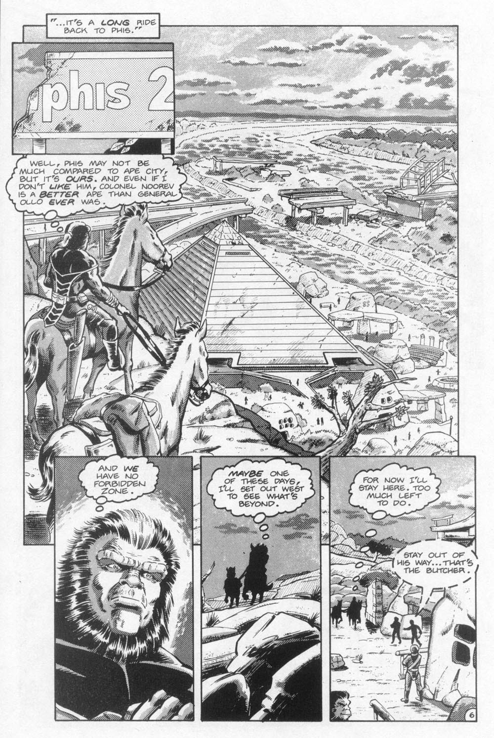 Read online Planet of the Apes: Blood of the Apes comic -  Issue #1 - 7