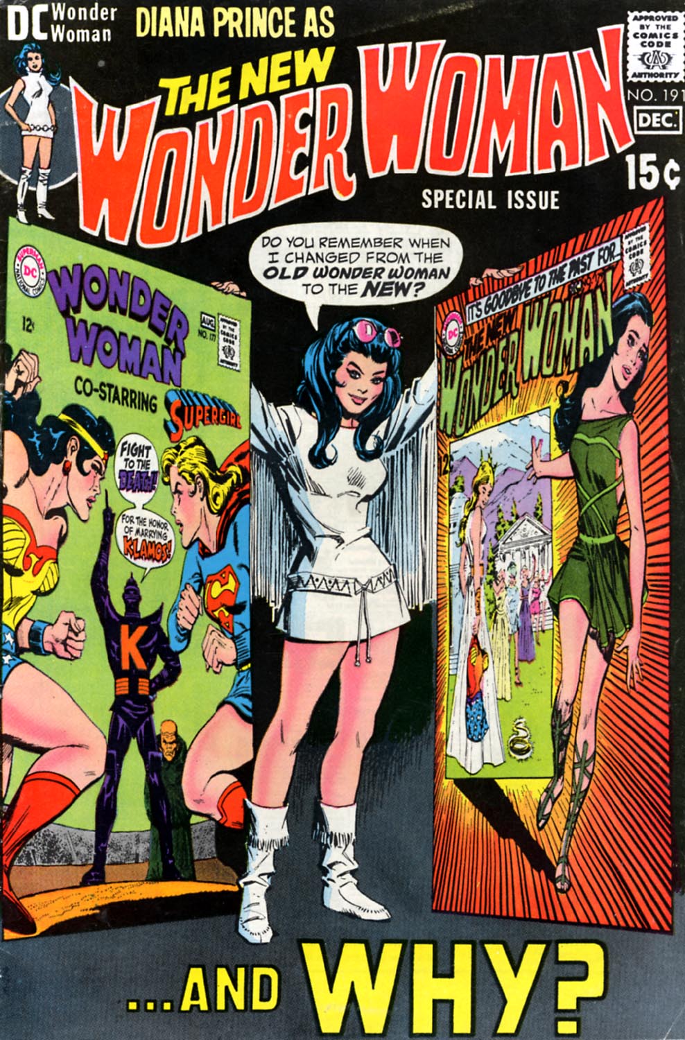 Read online Wonder Woman (1942) comic -  Issue #191 - 1