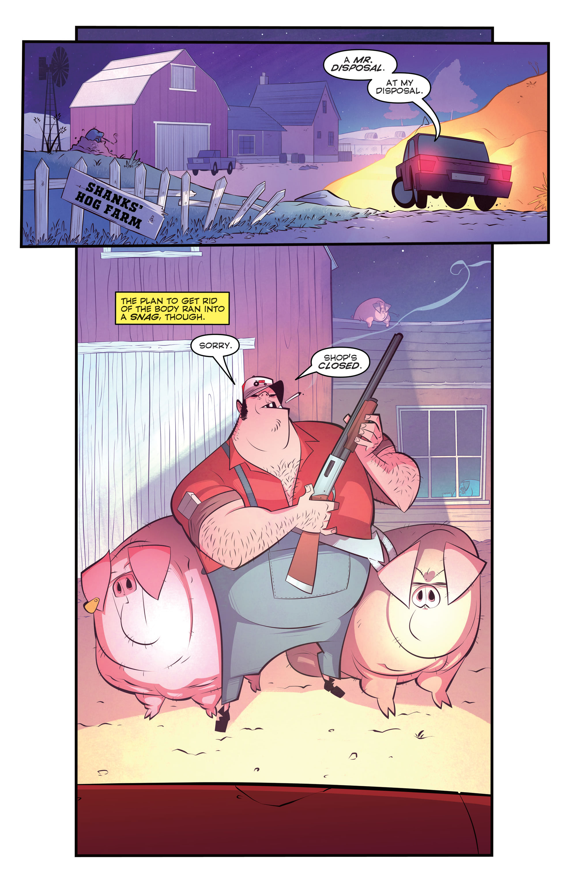Read online Chu comic -  Issue #4 - 5