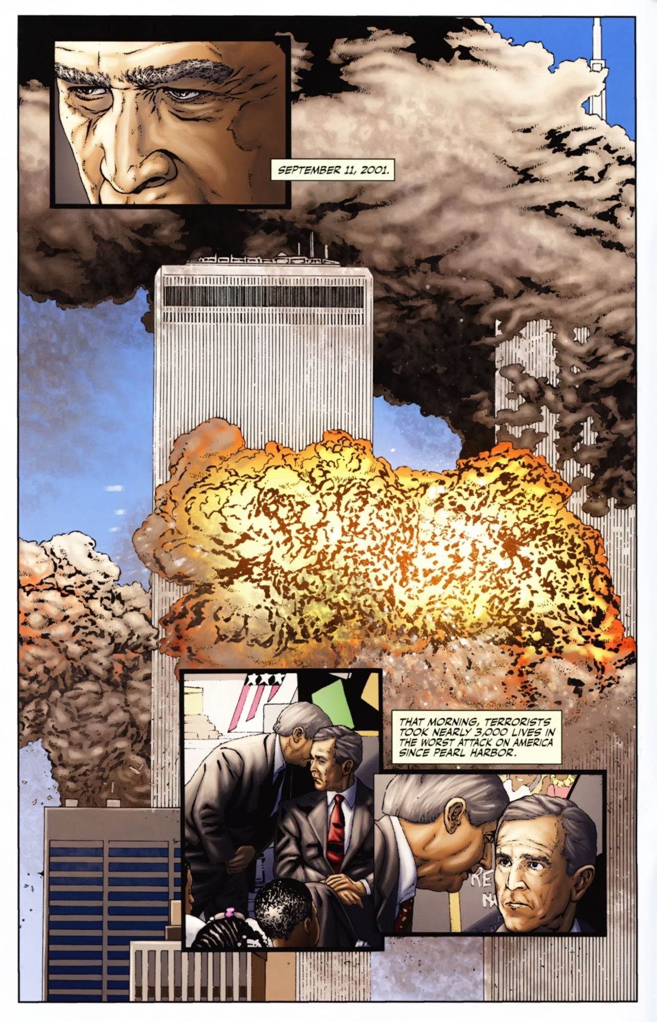 Read online Political Power: George W. Bush comic -  Issue # Full - 6