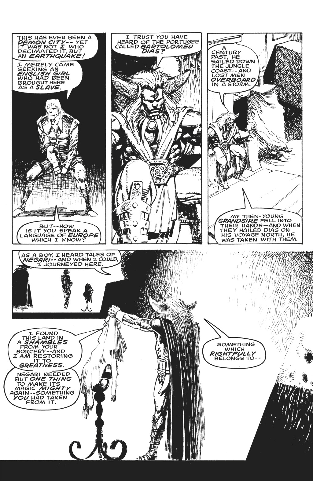 Read online The Saga of Solomon Kane comic -  Issue # TPB - 354