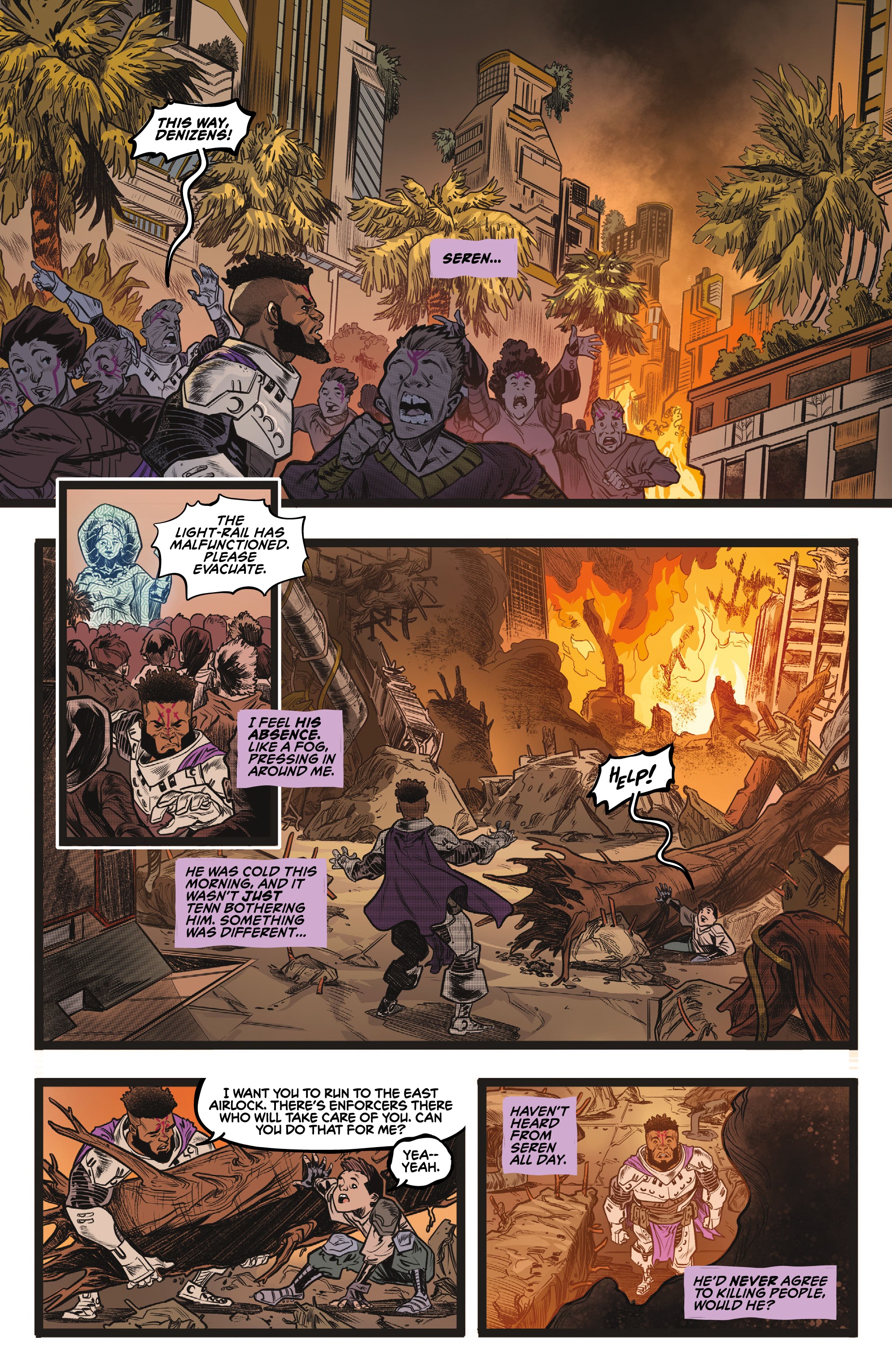 Read online No One's Rose comic -  Issue #5 - 5