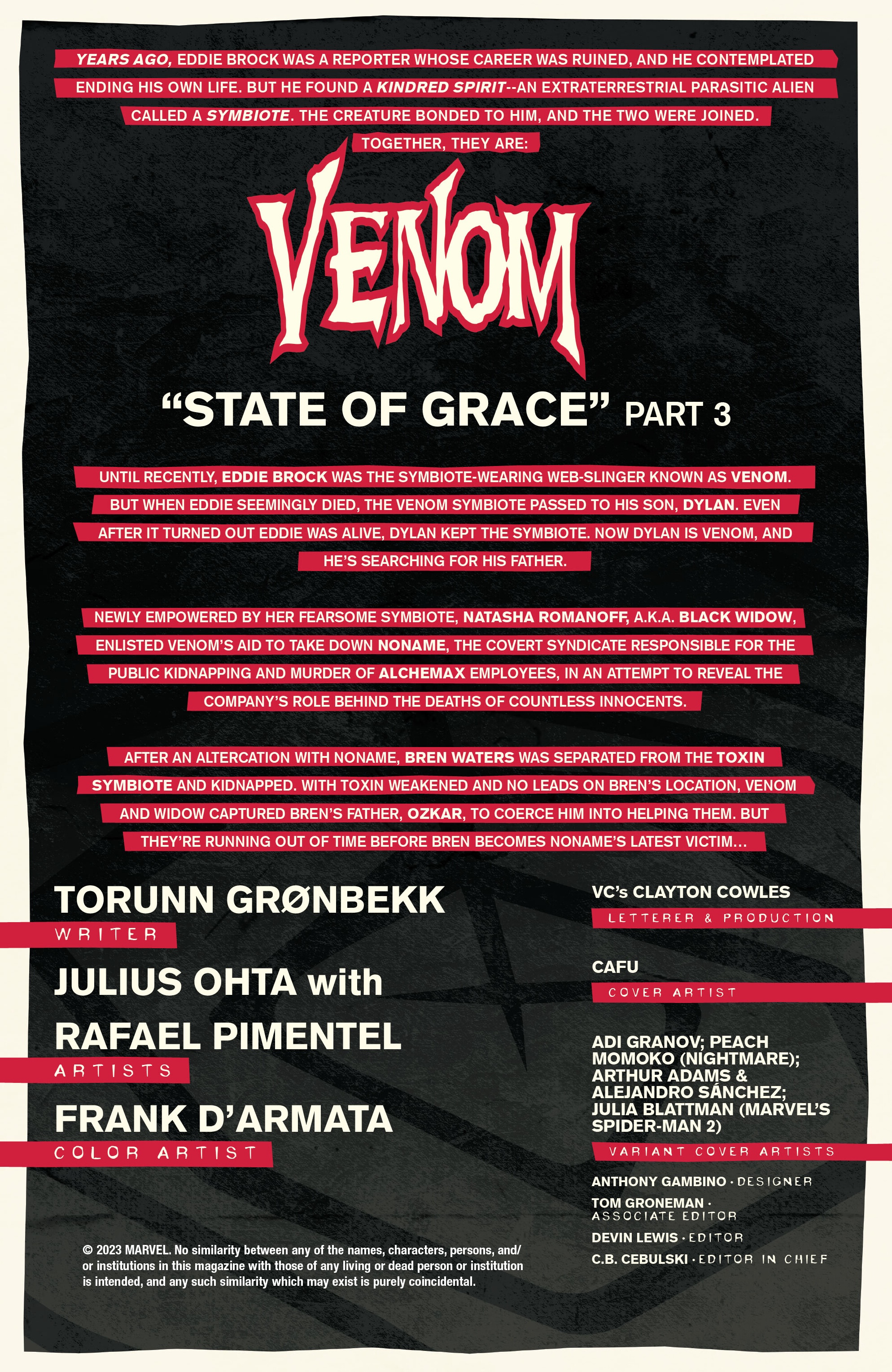 Read online Venom (2021) comic -  Issue #28 - 3