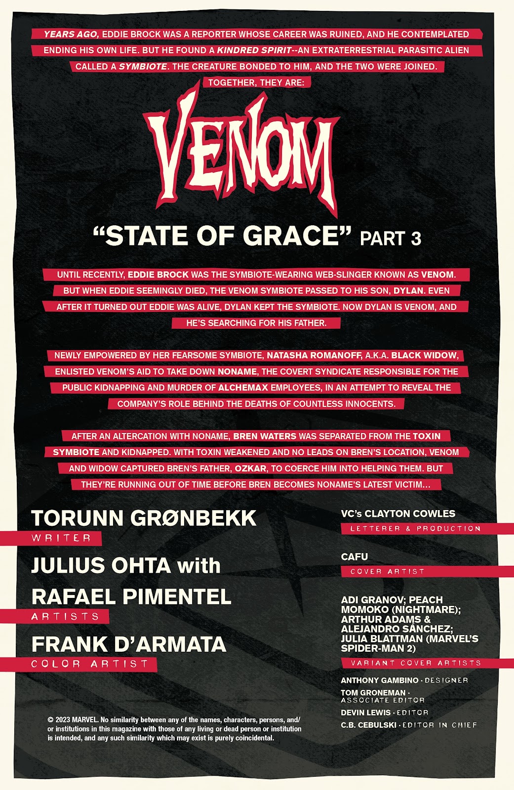 Venom (2021) issue 28 - Page 3