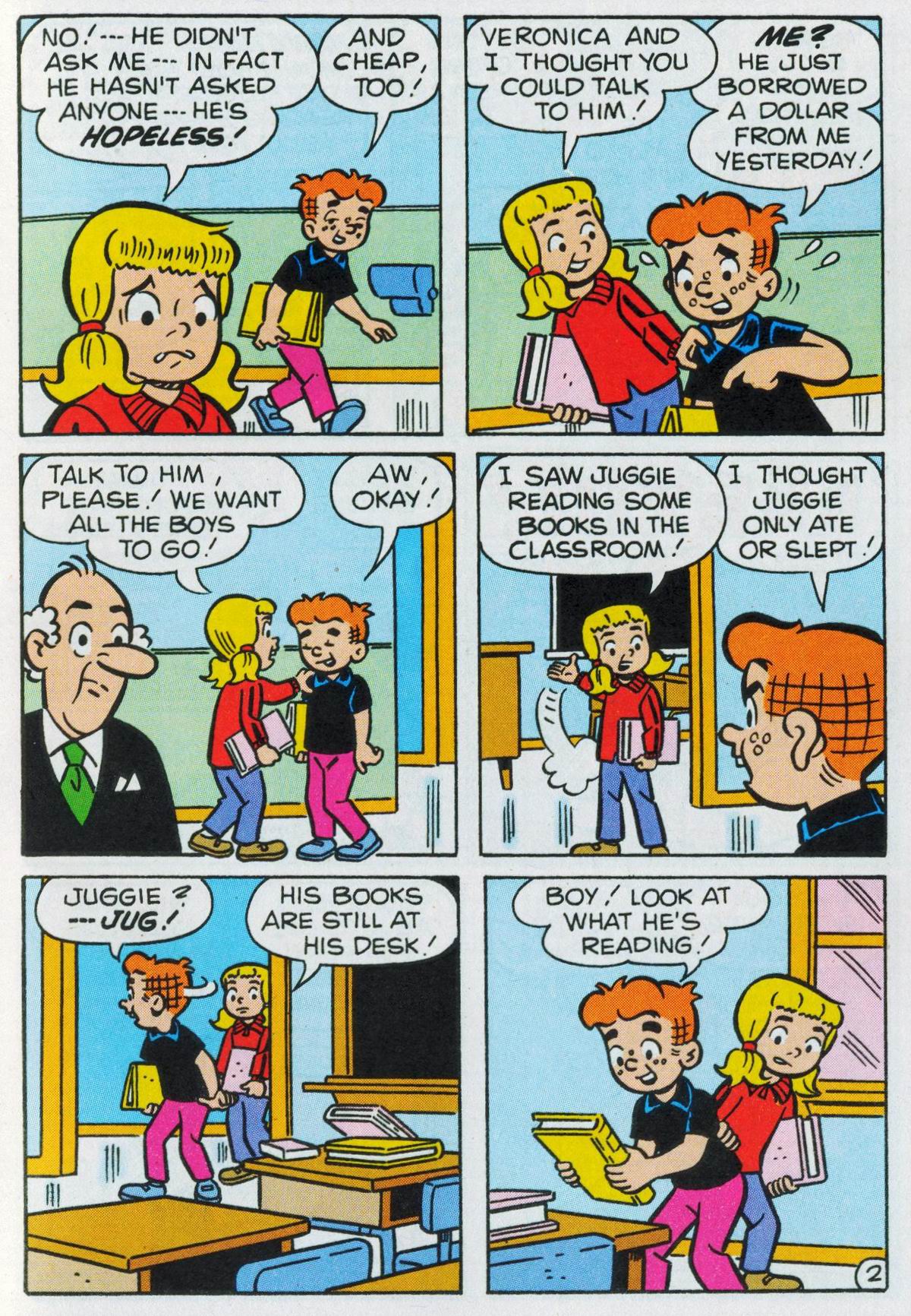 Read online Archie's Double Digest Magazine comic -  Issue #161 - 121