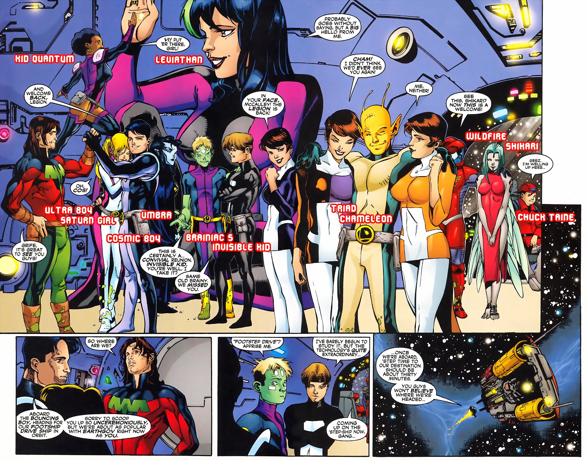 Read online Legion of Super-Heroes: 1,050 Years in the Future comic -  Issue # TPB (Part 2) - 106