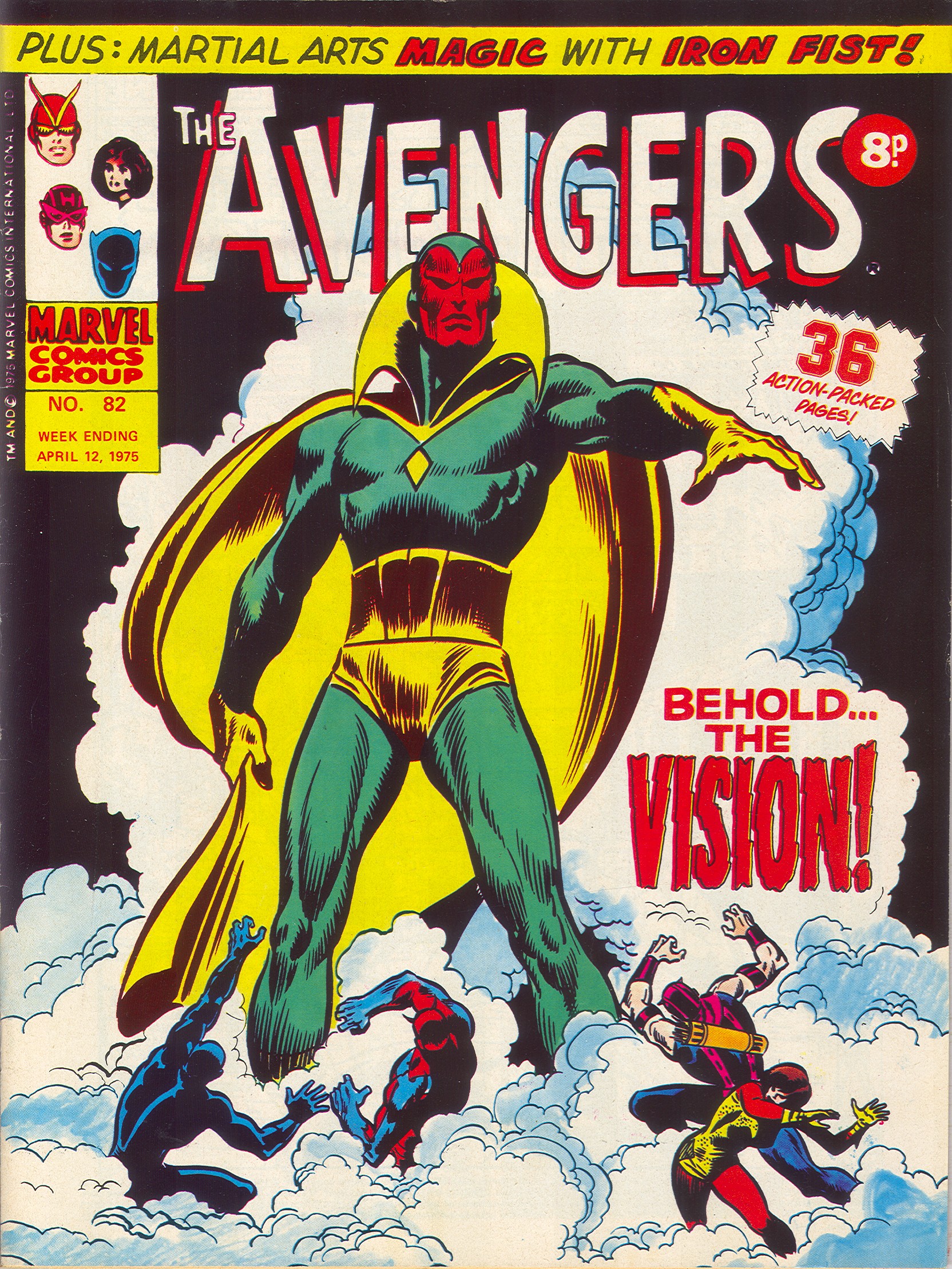 Read online The Avengers (1973) comic -  Issue #82 - 1