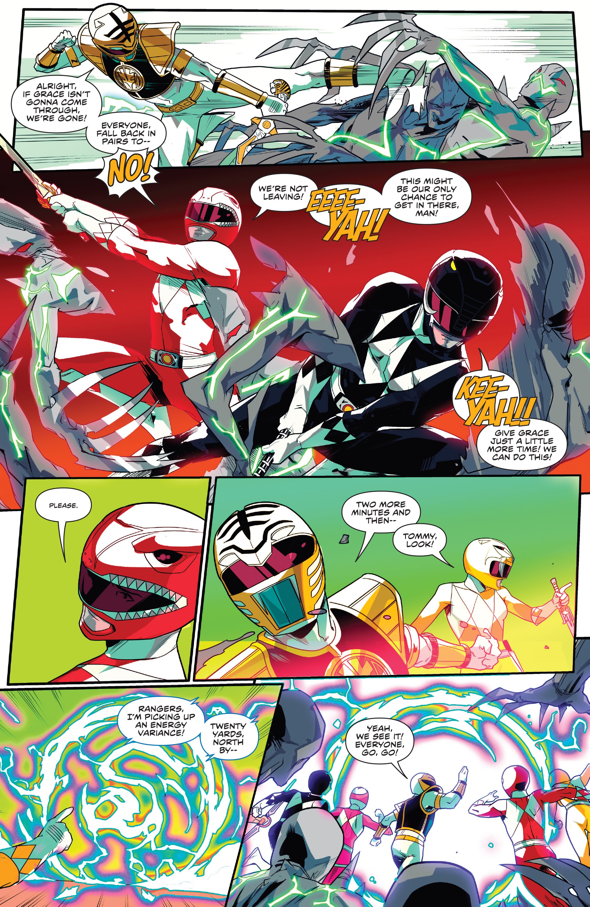 Read online Mighty Morphin comic -  Issue #6 - 21