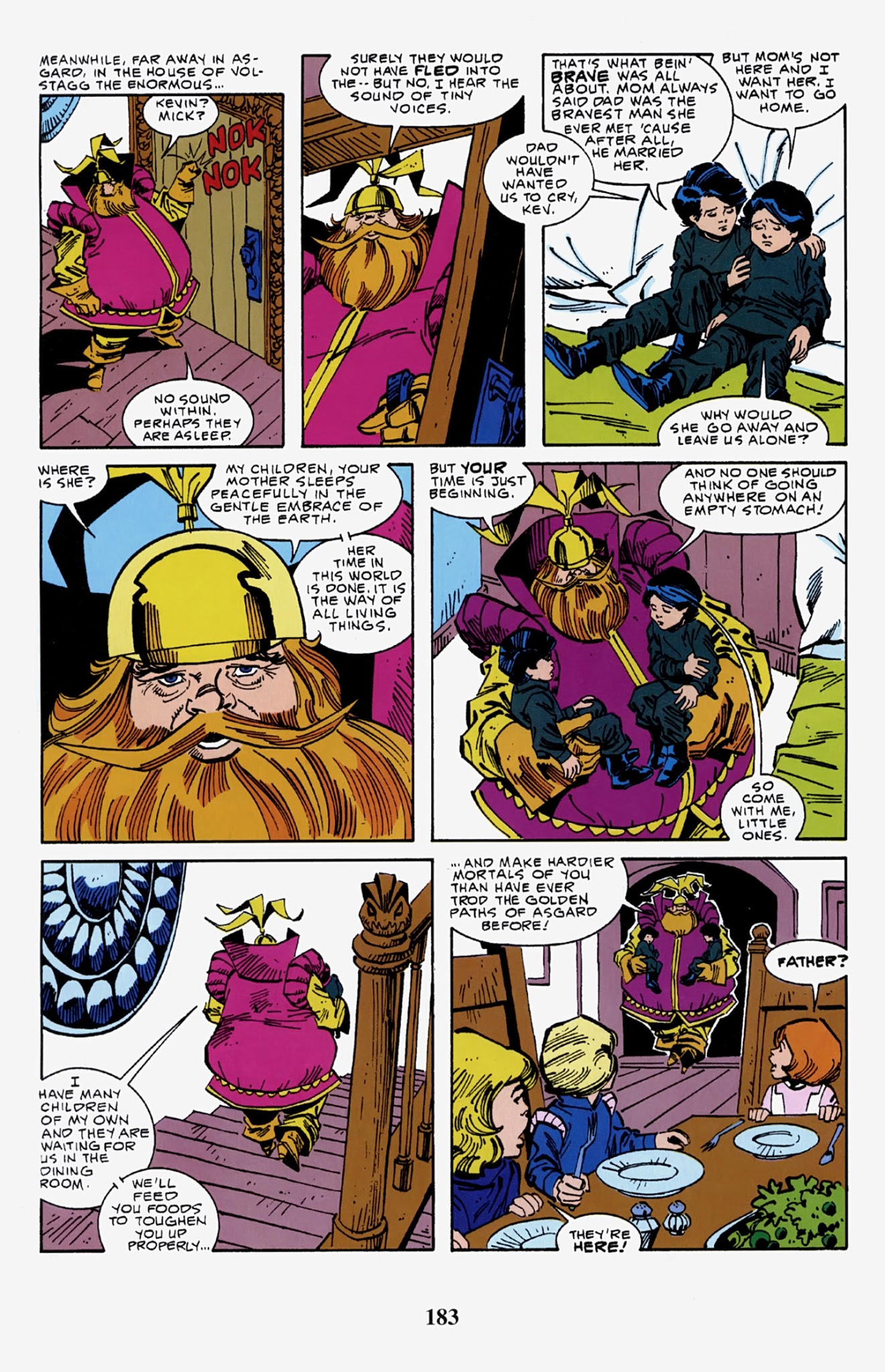 Read online Thor Visionaries: Walter Simonson comic -  Issue # TPB 4 - 184