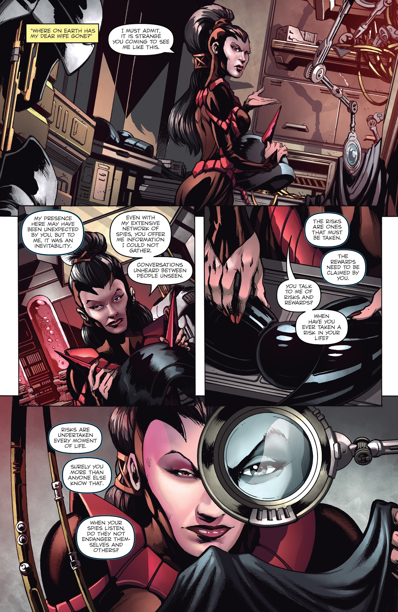 Read online Micronauts: Wrath of Karza comic -  Issue #4 - 10