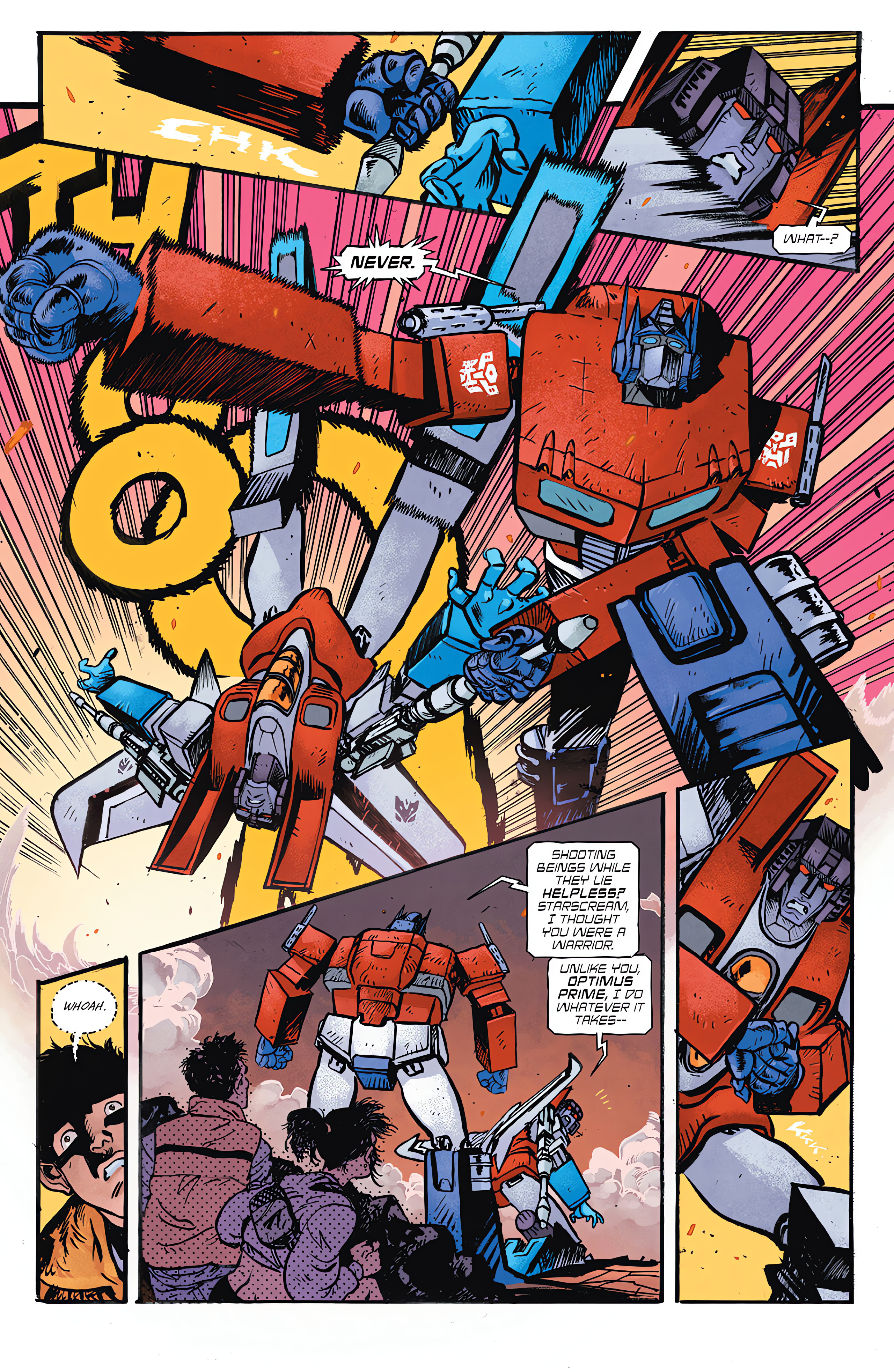 Read online Transformers (2023) comic -  Issue #1 - 14