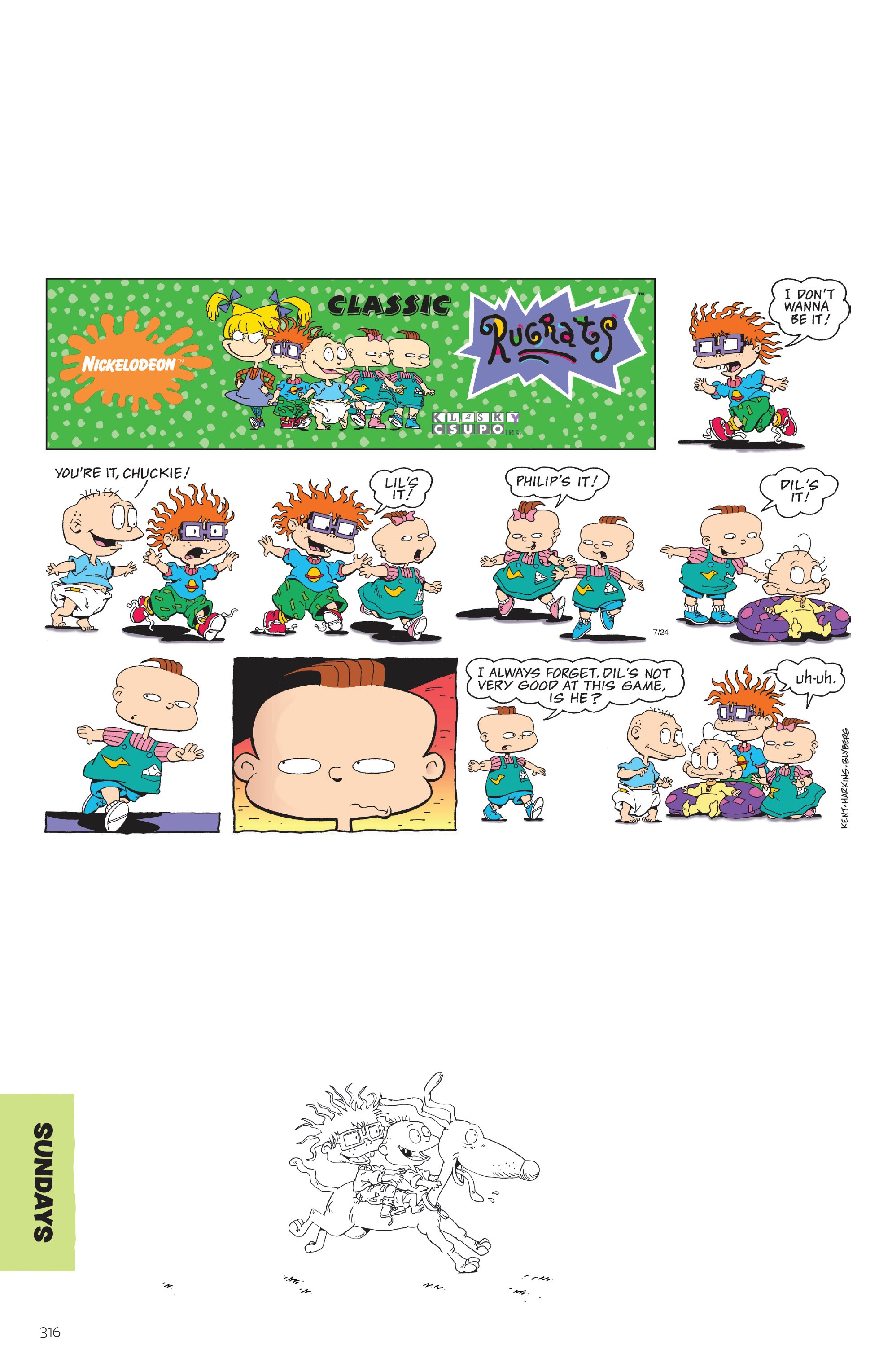 Read online Rugrats: The Newspaper Strips comic -  Issue # TPB (Part 4) - 15