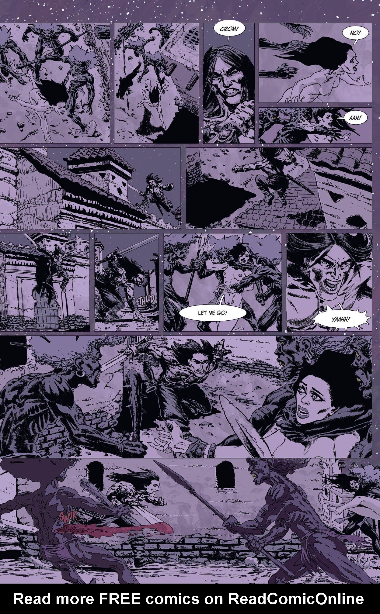 Read online The Cimmerian comic -  Issue # TPB 3 - 89