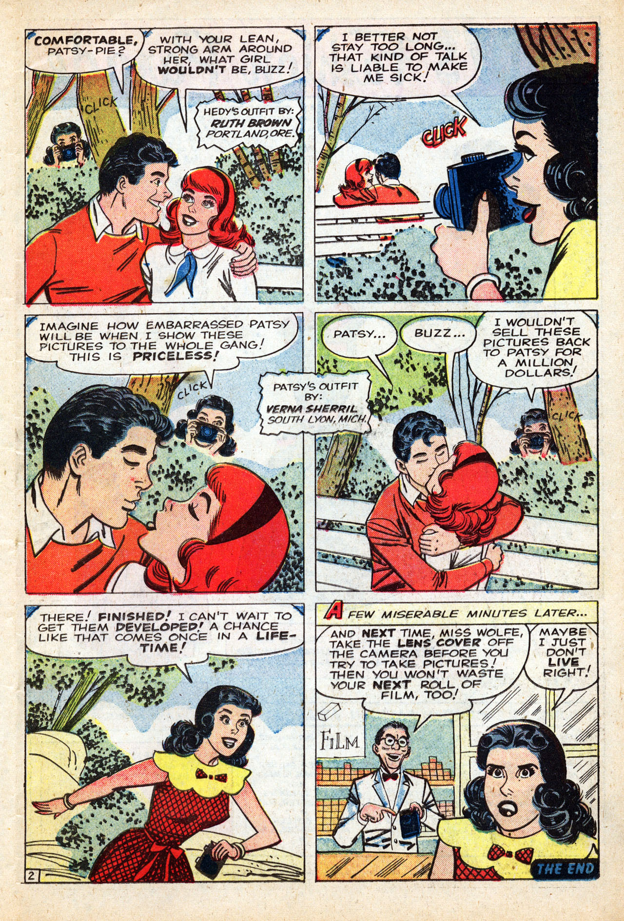 Read online Patsy and Hedy comic -  Issue #71 - 11