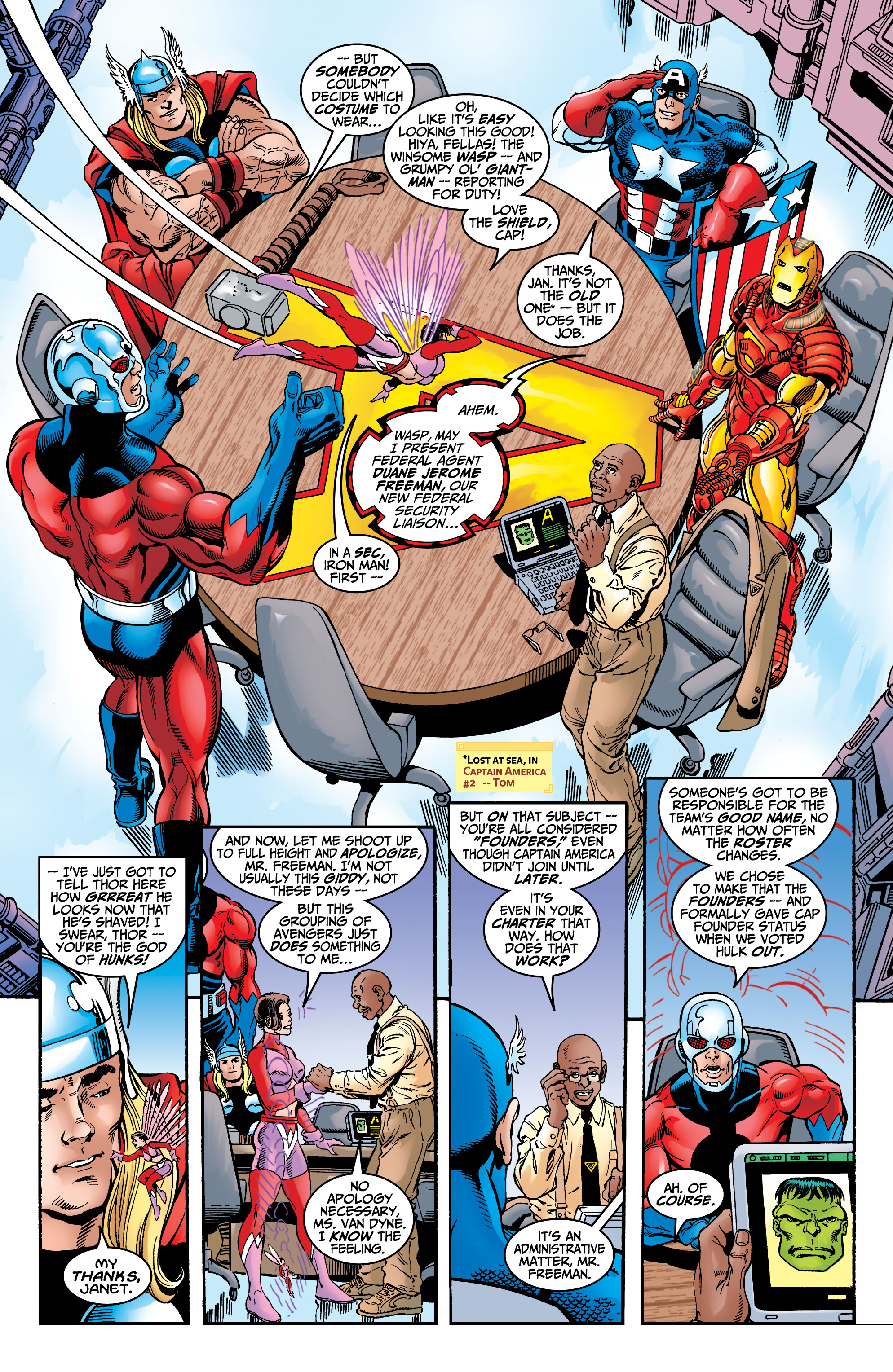 Read online Avengers By Kurt Busiek & George Perez Omnibus comic -  Issue # TPB (Part 1) - 95