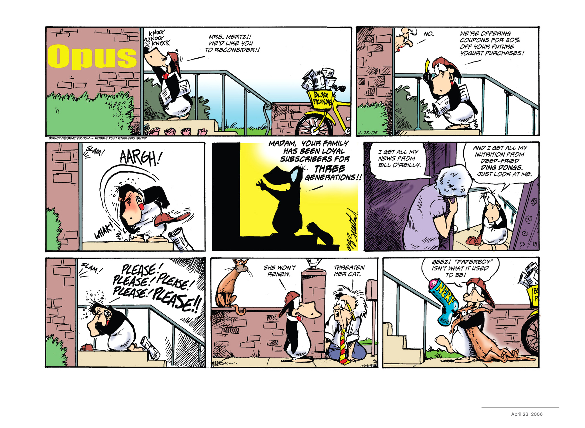 Read online Opus Complete Sunday Strips From 2003-2008 comic -  Issue # TPB (Part 2) - 33