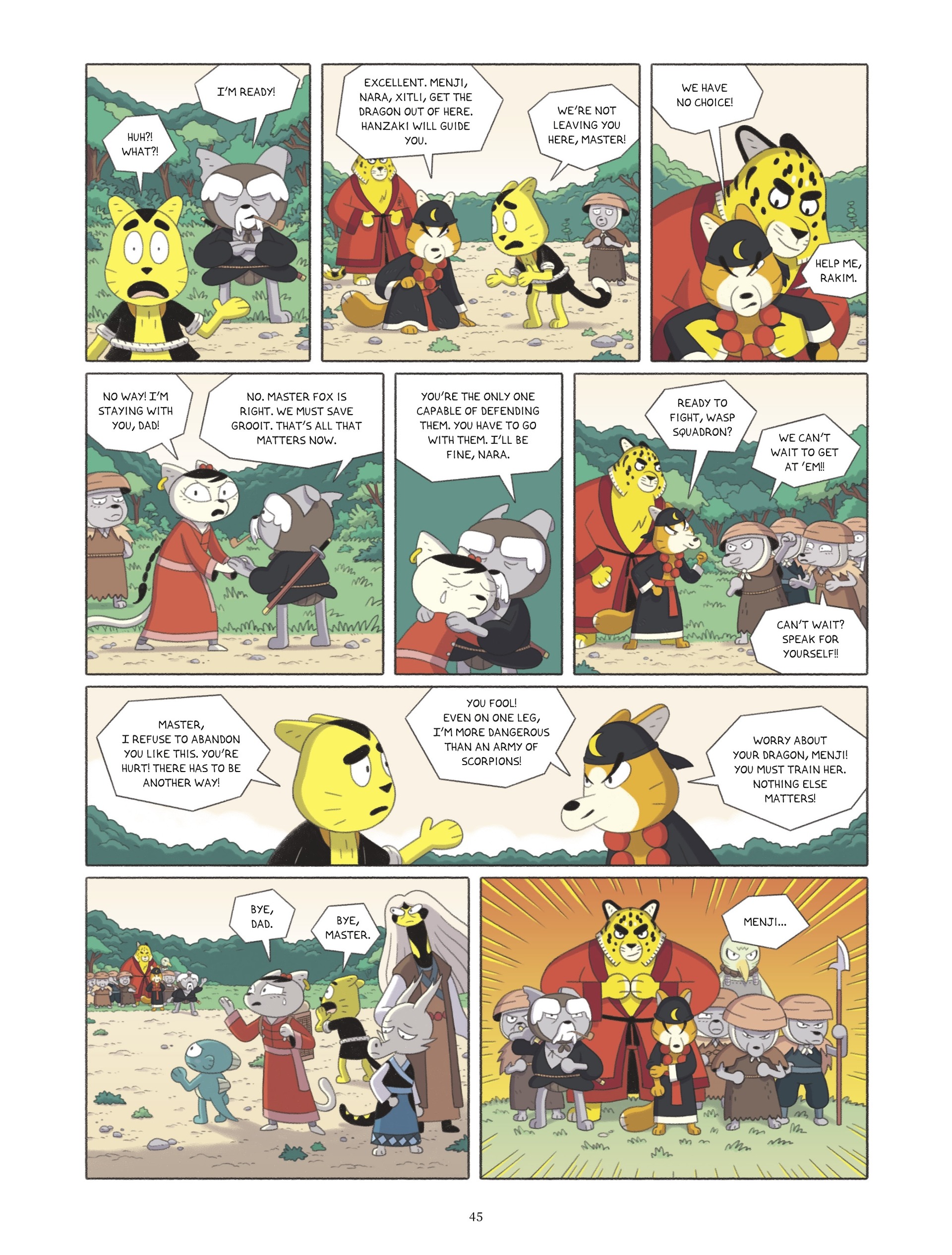 Read online Menji and the Ruins of Mount Mystery comic -  Issue # Full - 45
