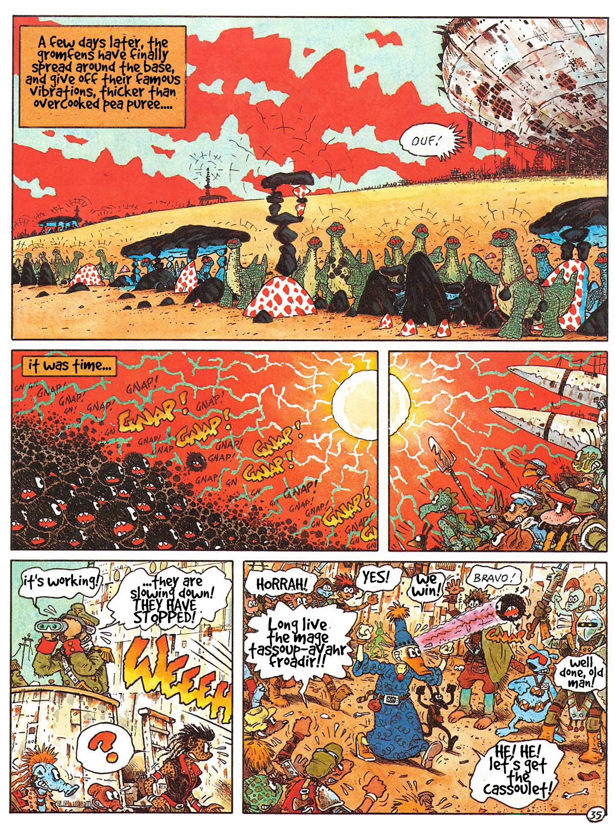 Read online Gazoline and the Red Planet comic -  Issue # Full - 38