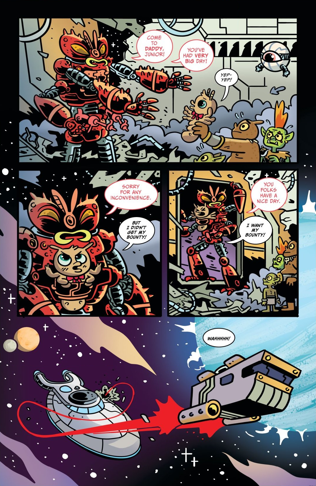 Read online Orcs in Space comic -  Issue # TPB - 92