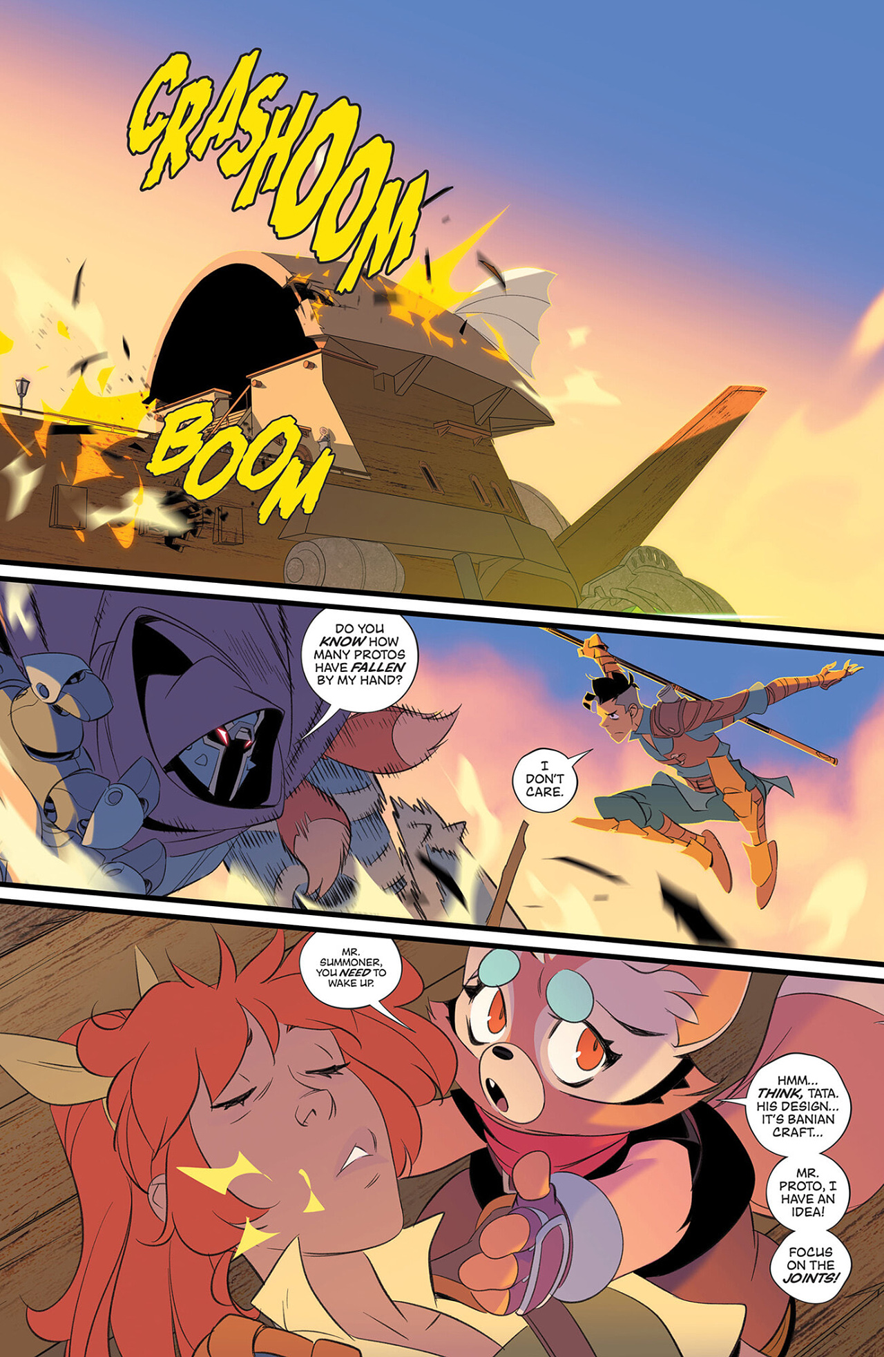 Read online Summoners War: Awakening comic -  Issue #6 - 8
